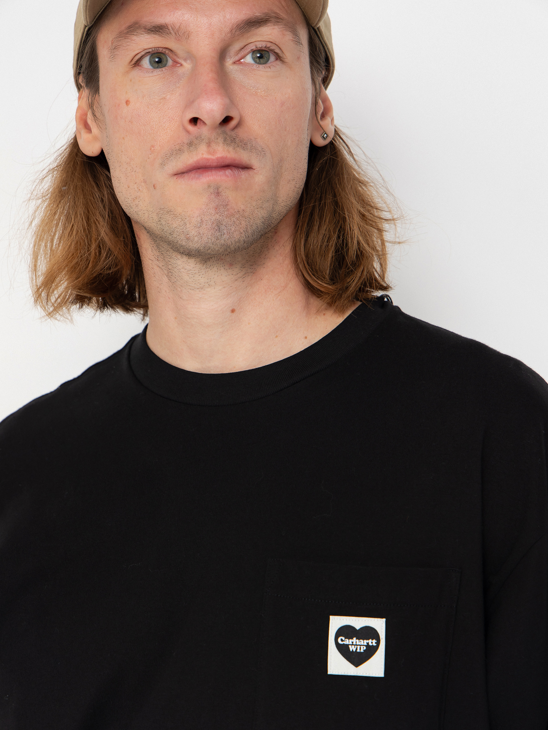 Carhartt WIP Longsleeve Pocket Heart (black/black)