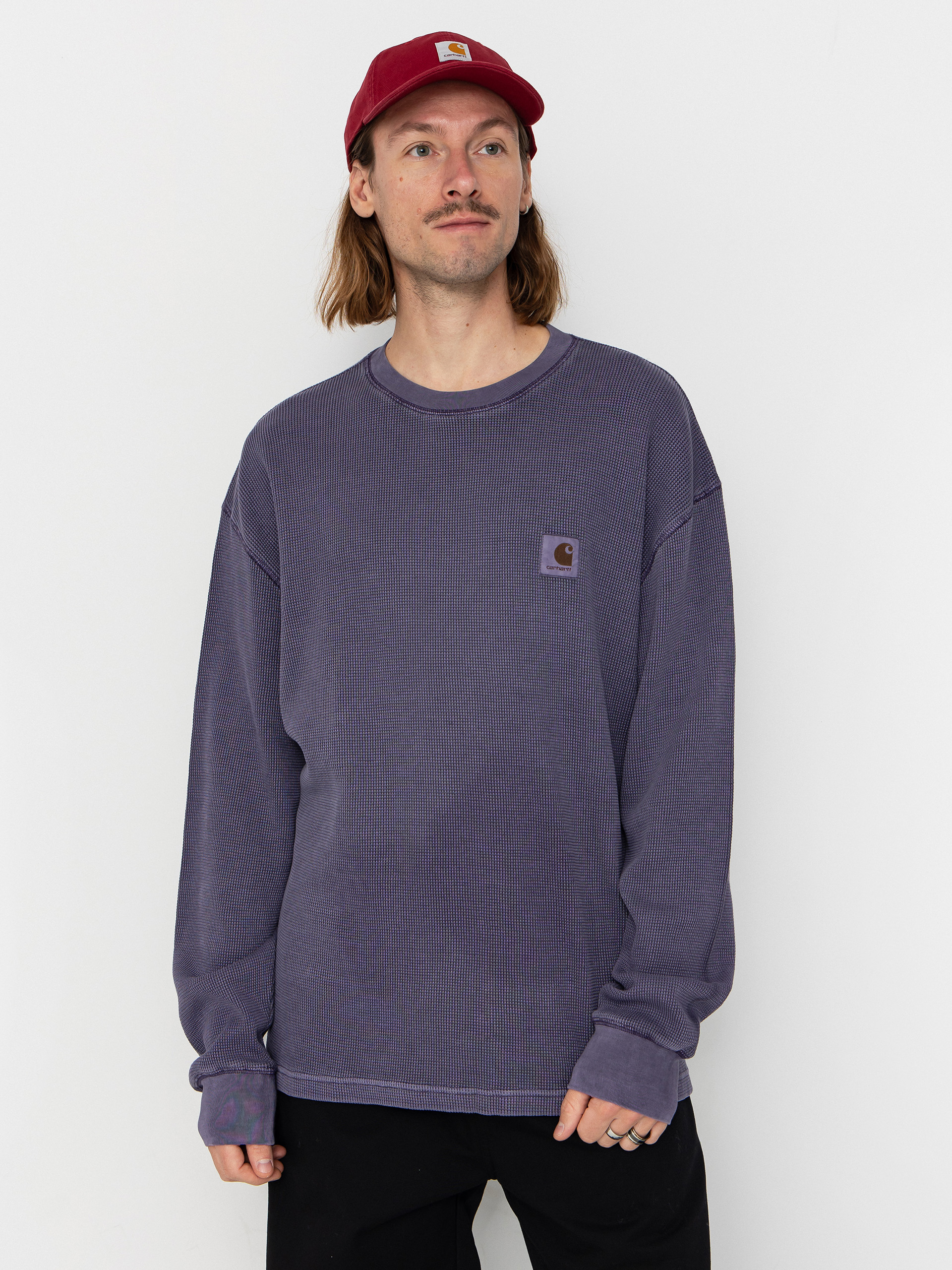 Carhartt WIP Vista Waffle Longsleeve (lakers/garment dyed)