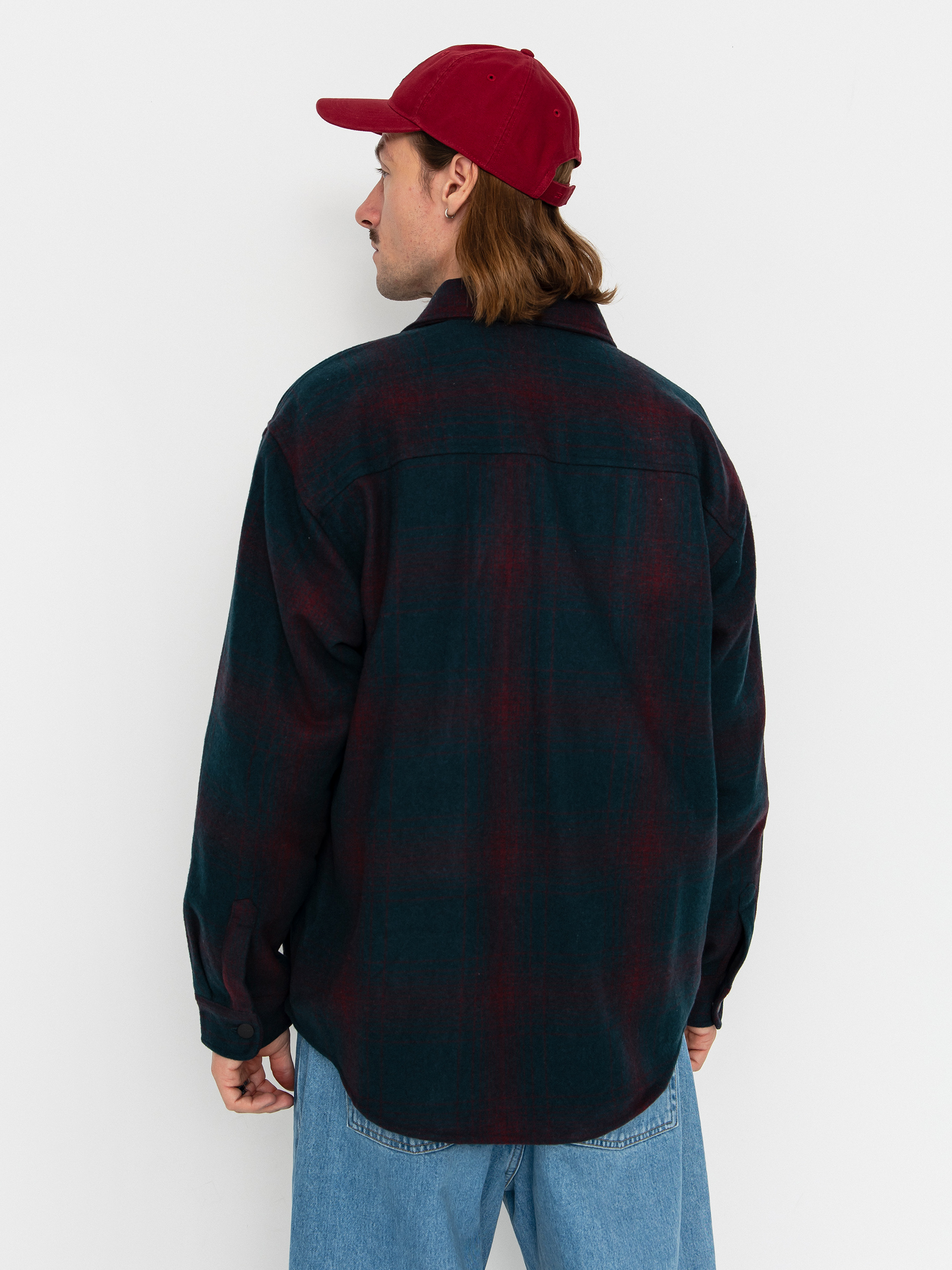 Carhartt WIP Jacke Brennan (brennan check/deep lagoon/rondo)