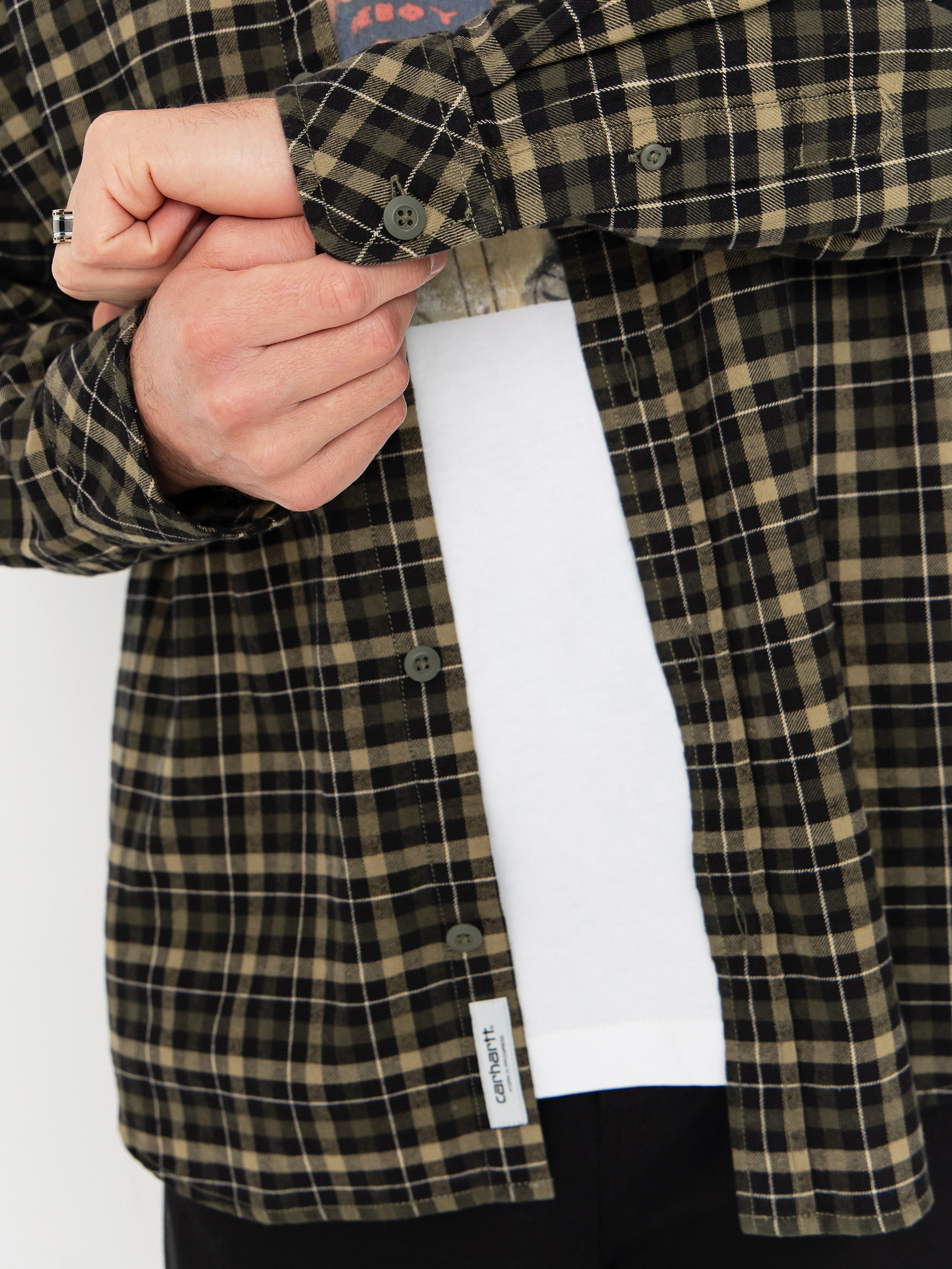 Carhartt WIP Shirt Widmark (widmark check/cypress)