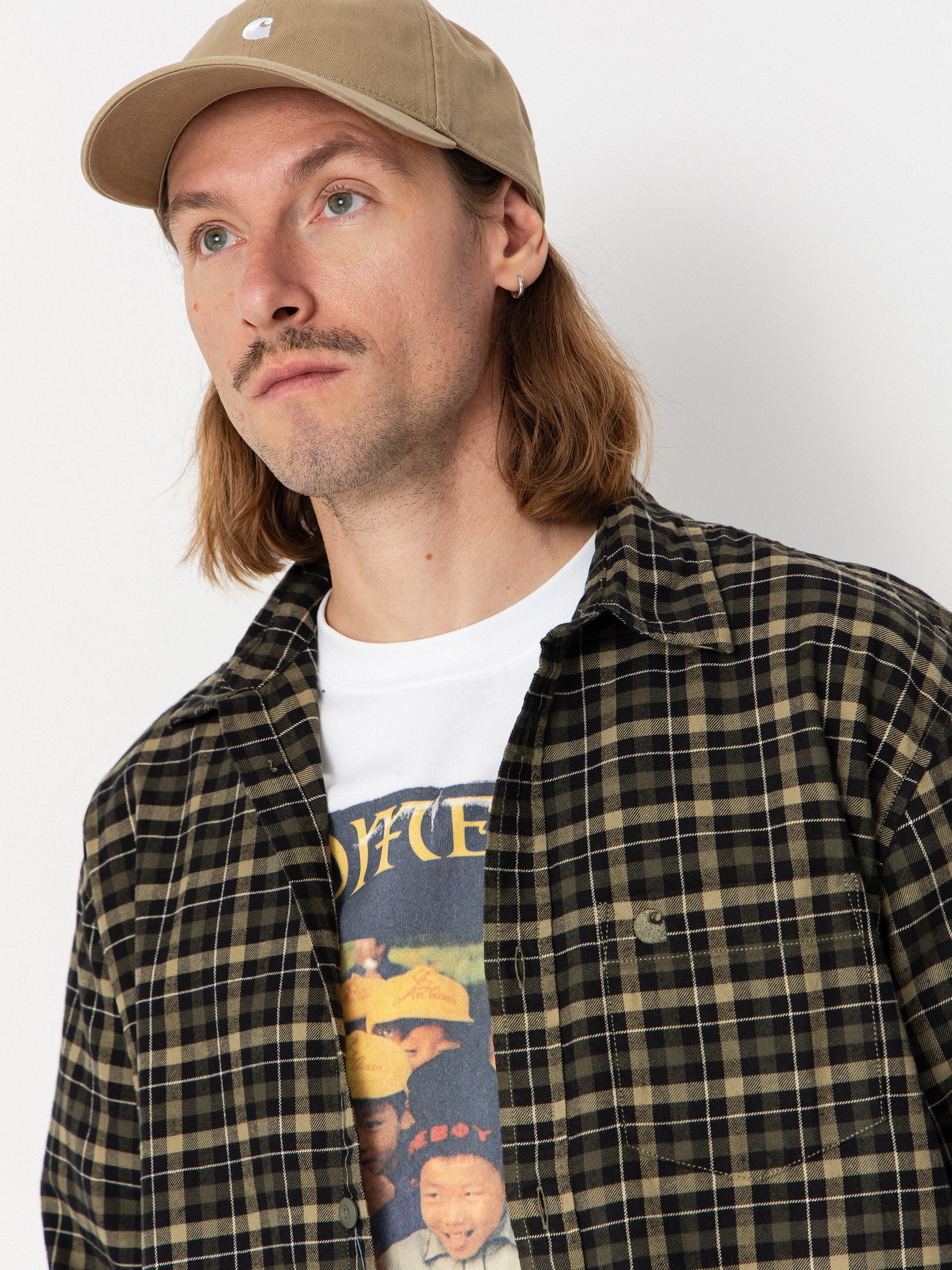 Carhartt WIP Shirt Widmark (widmark check/cypress)