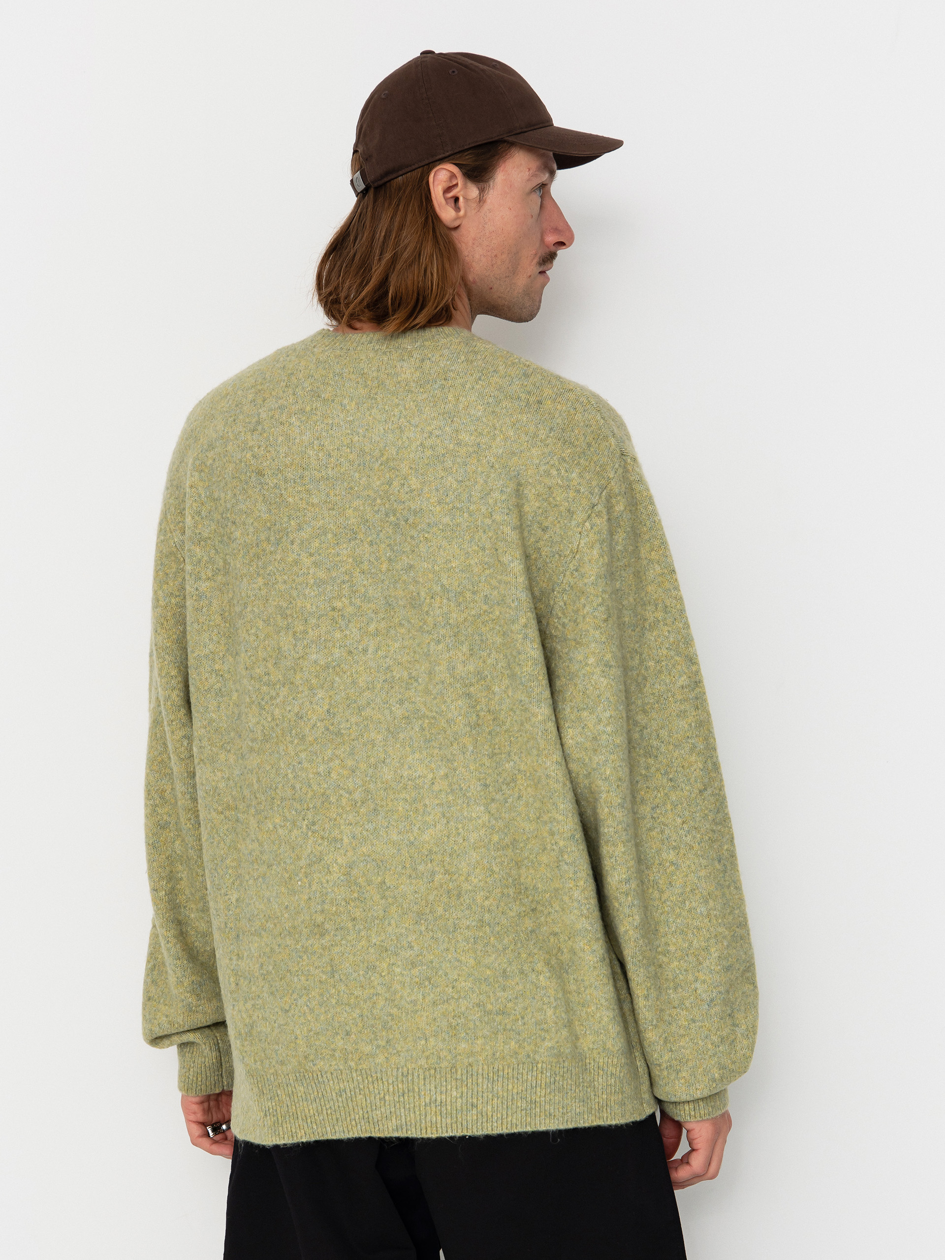 Carhartt WIP Sweater Curtis (tangled brass)