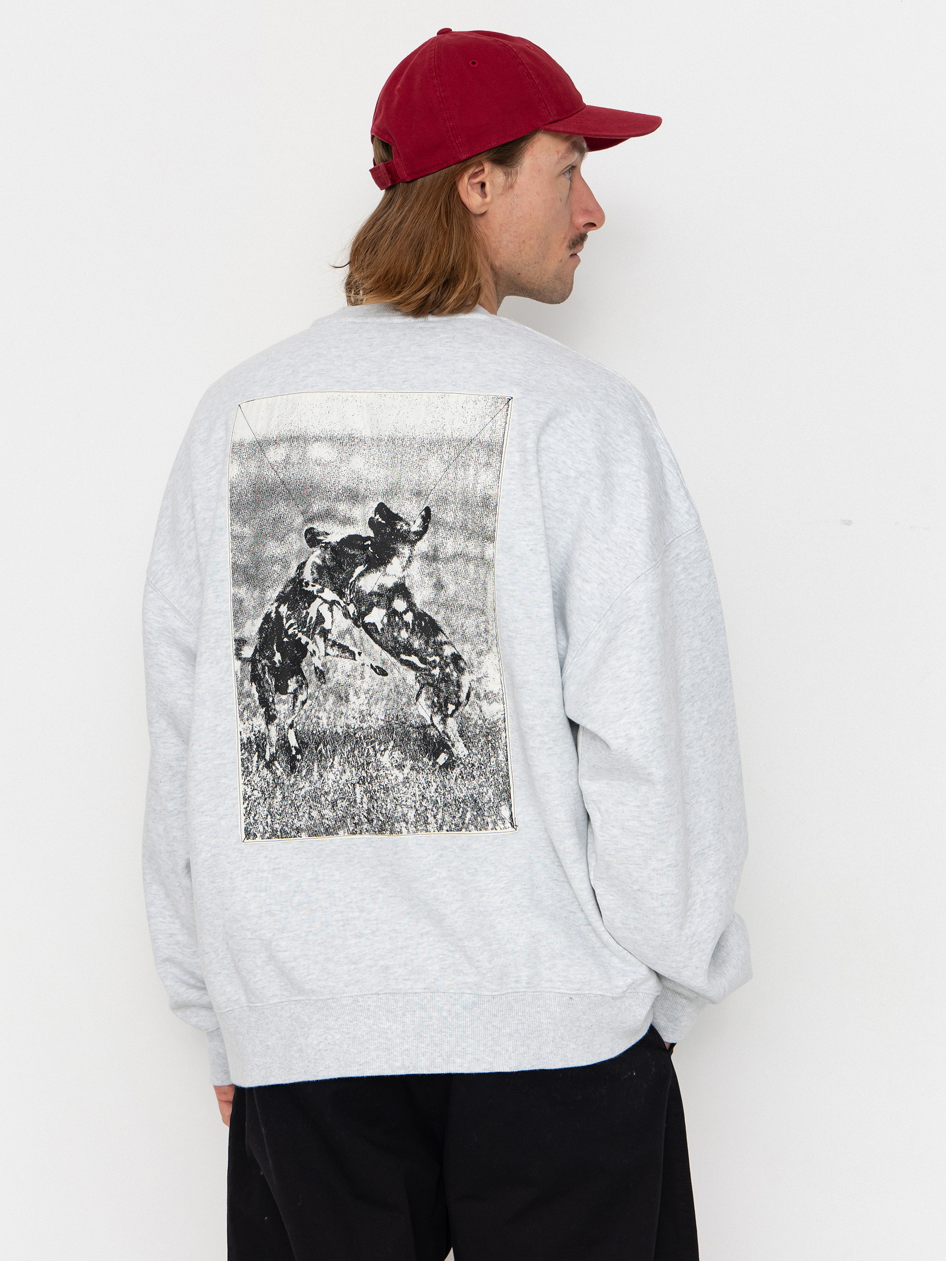 Carhartt WIP Sweatshirt No Play - grey (ash heather)