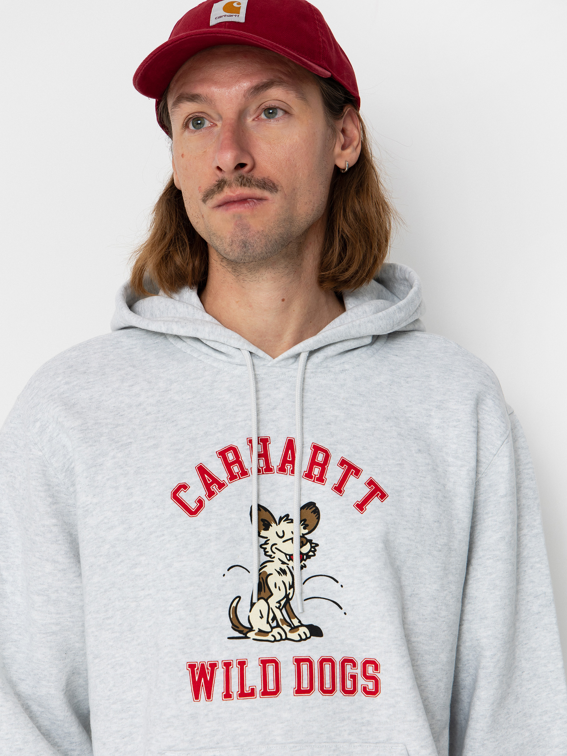 Carhartt WIP Hoodie Wild Dog HD (ash heather)