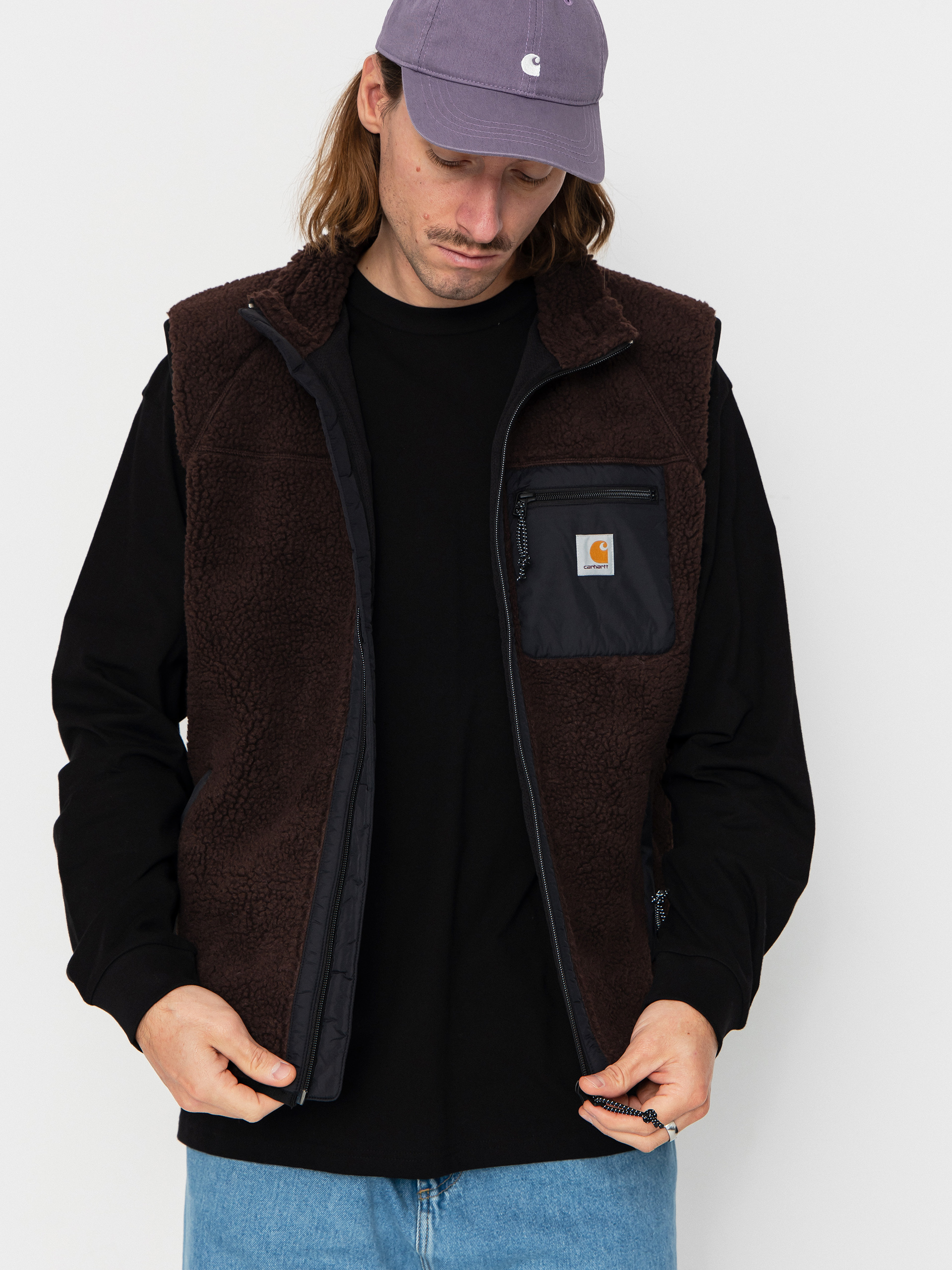 Carhartt WIP Weste Prentis (palisander/black)
