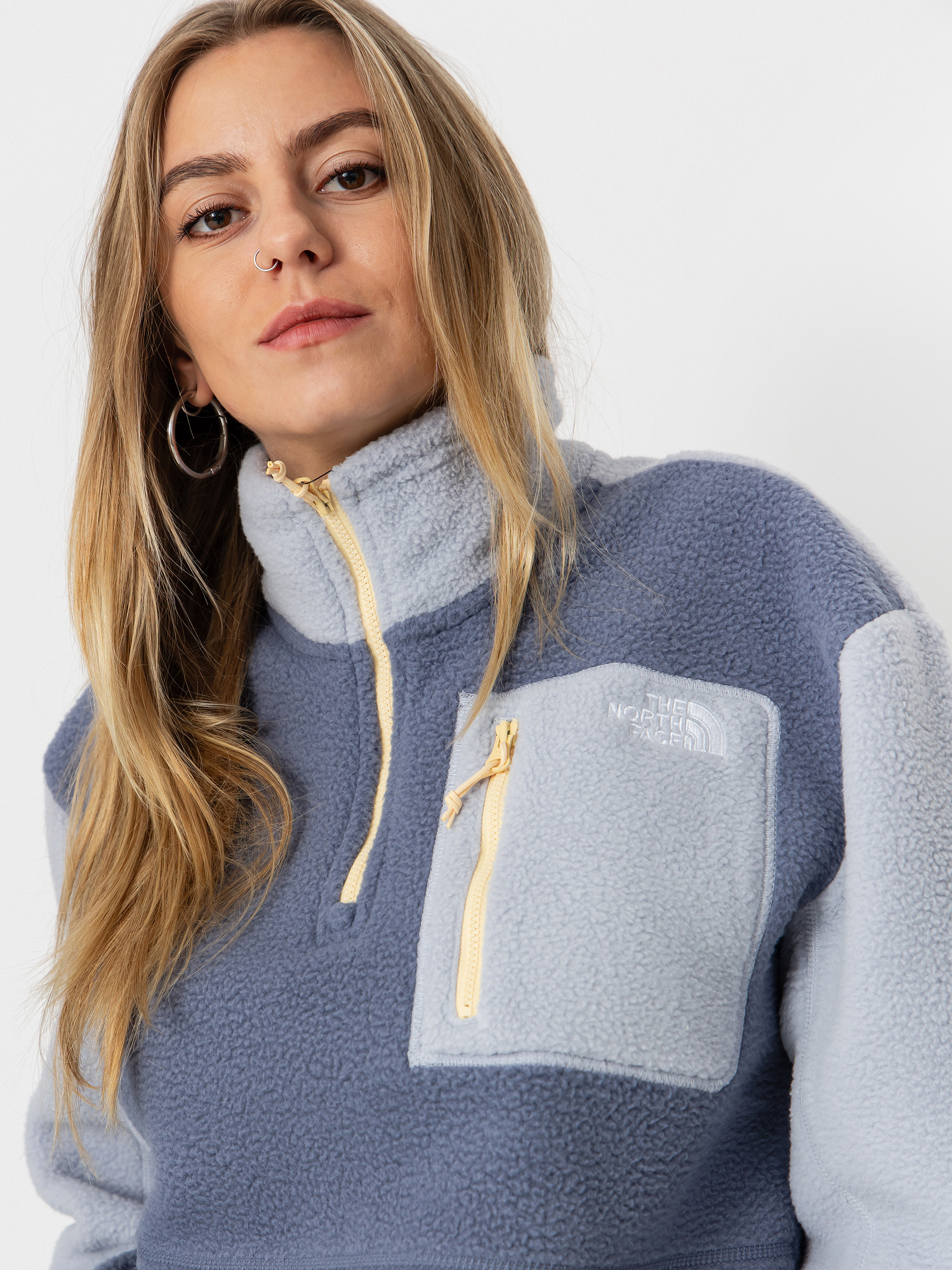 The North Face Yumiori 1/4 Zip Fleece - blue (twilight galaxy/blue fl)