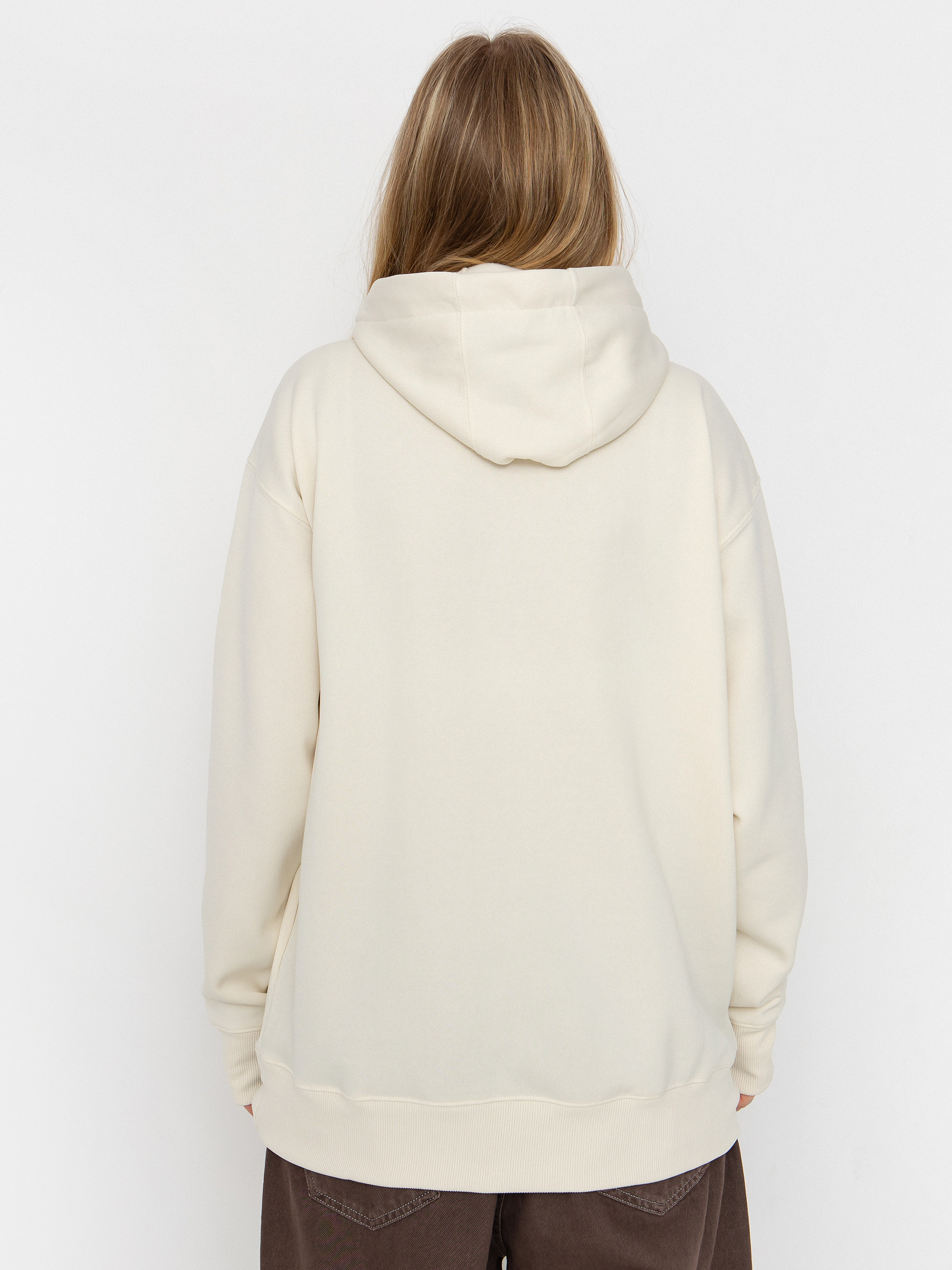 Womens Volcom Riding Hydro HD Active sweatshirt (bone)