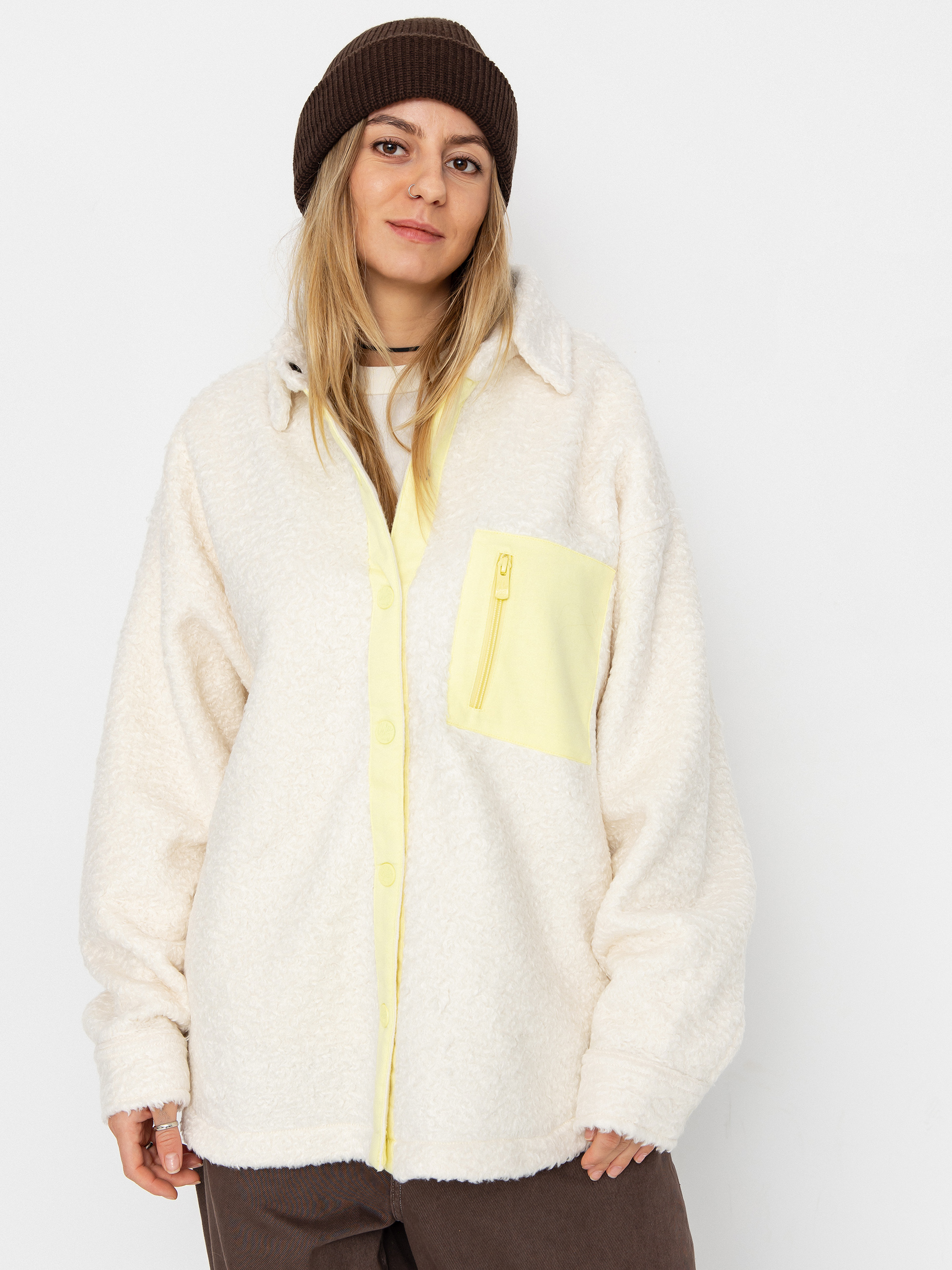 Roxy Chloe Kim Shacket Wmn Fleece Jacke