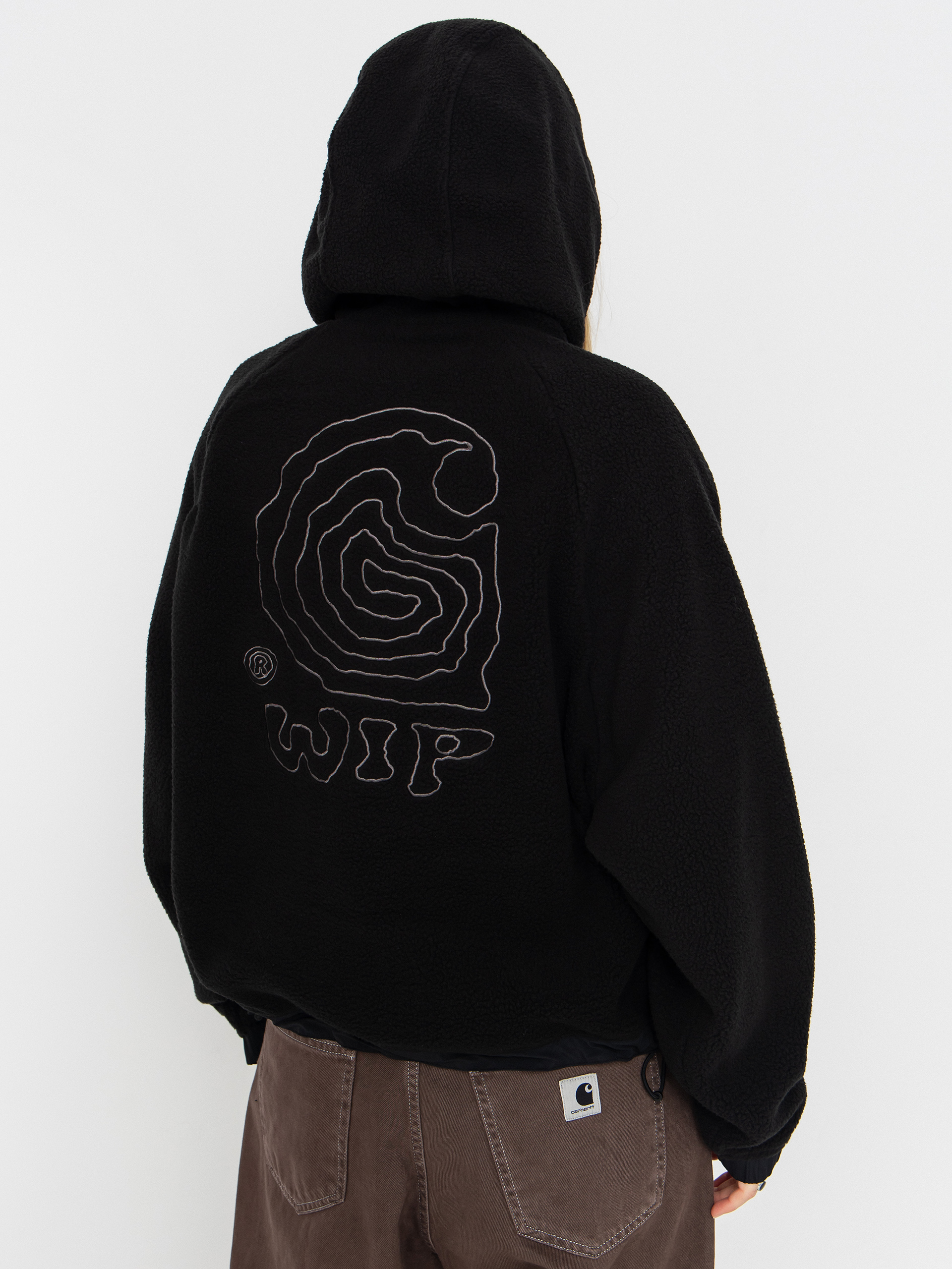 Carhartt WIP Helix Wmn Fleece  (black/porphyry)