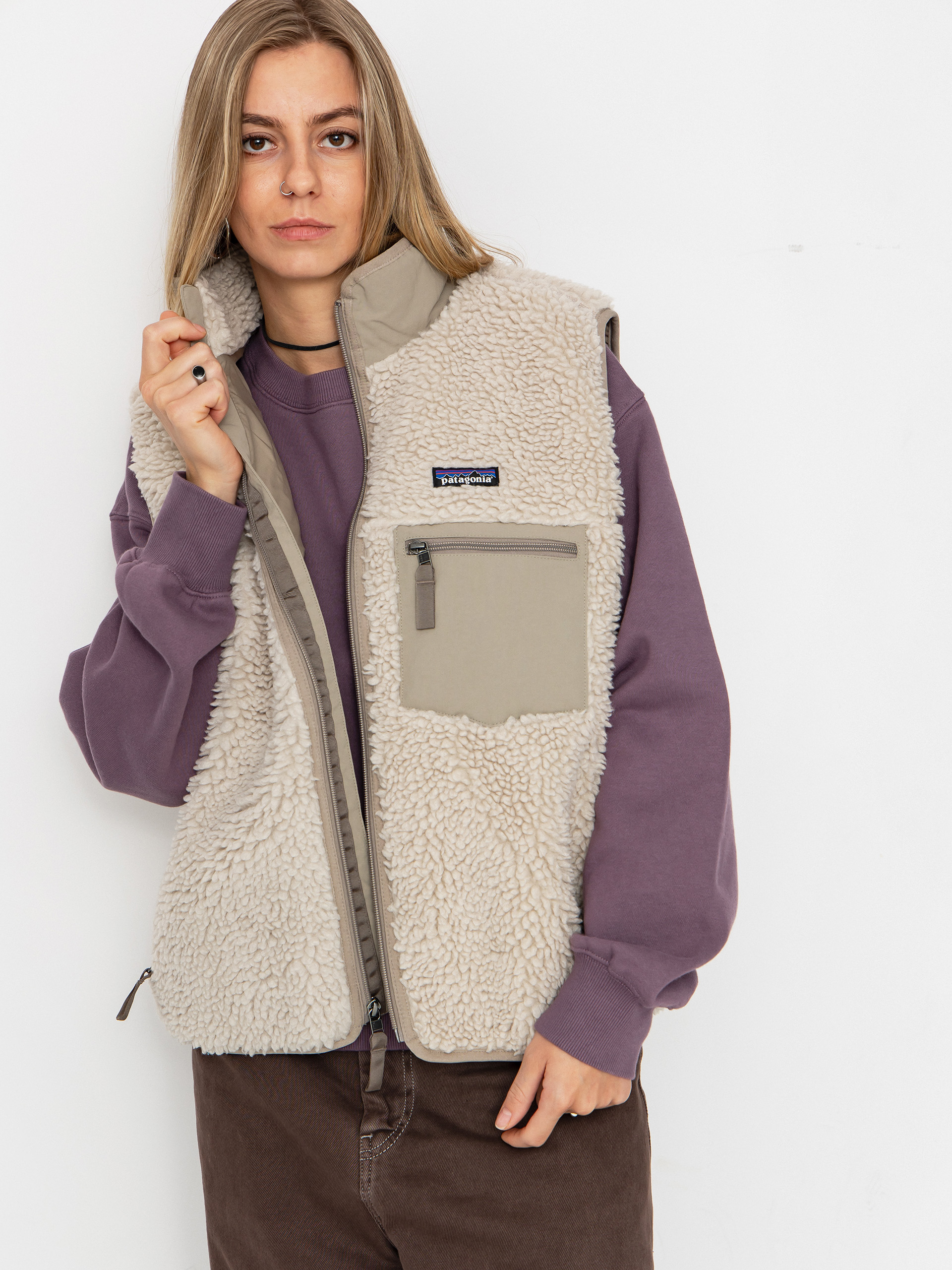 Patagonia Vest Classic Retro X Wmn - beige (natural)