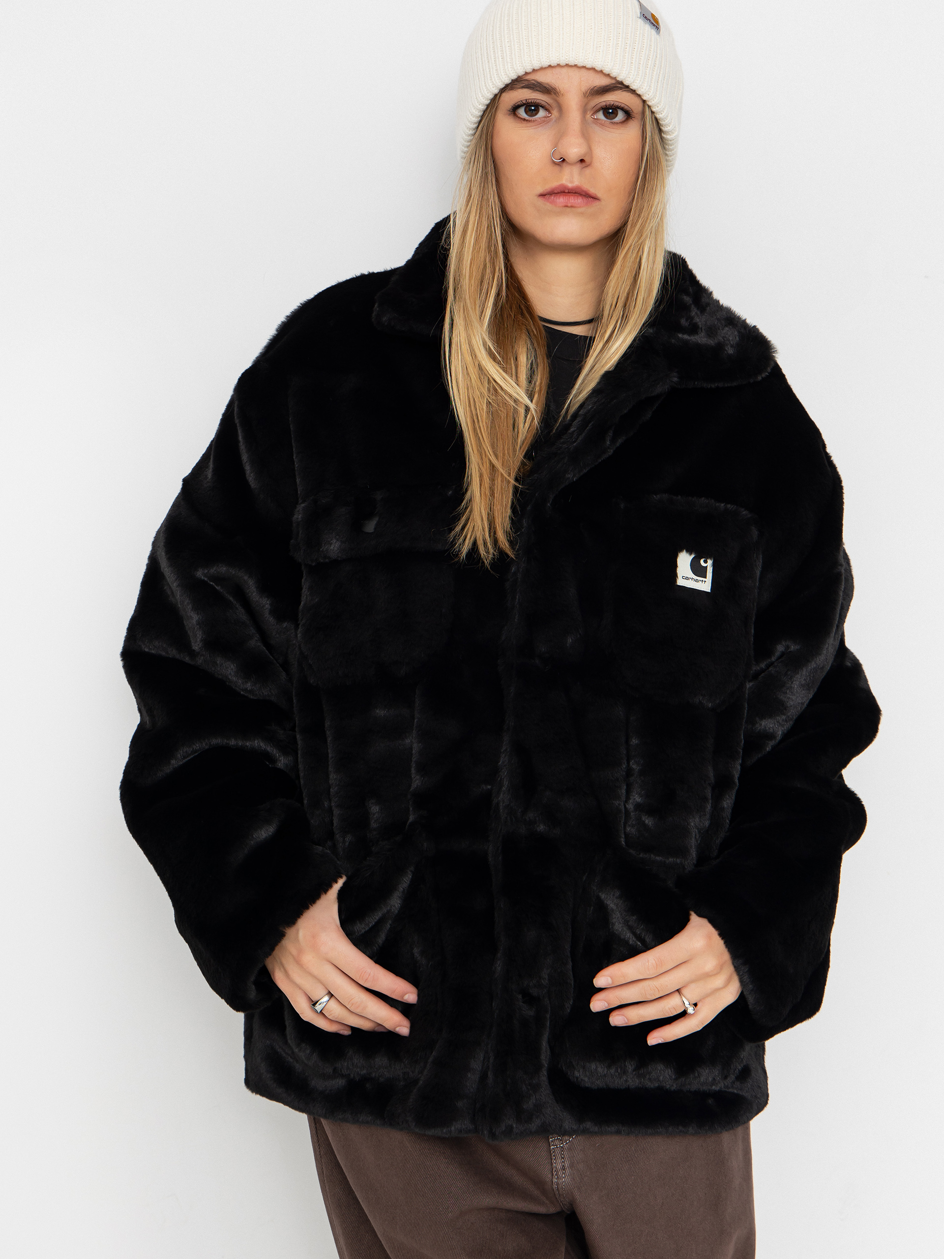 Carhartt WIP Jacke Olney Michigan Wmn (black)