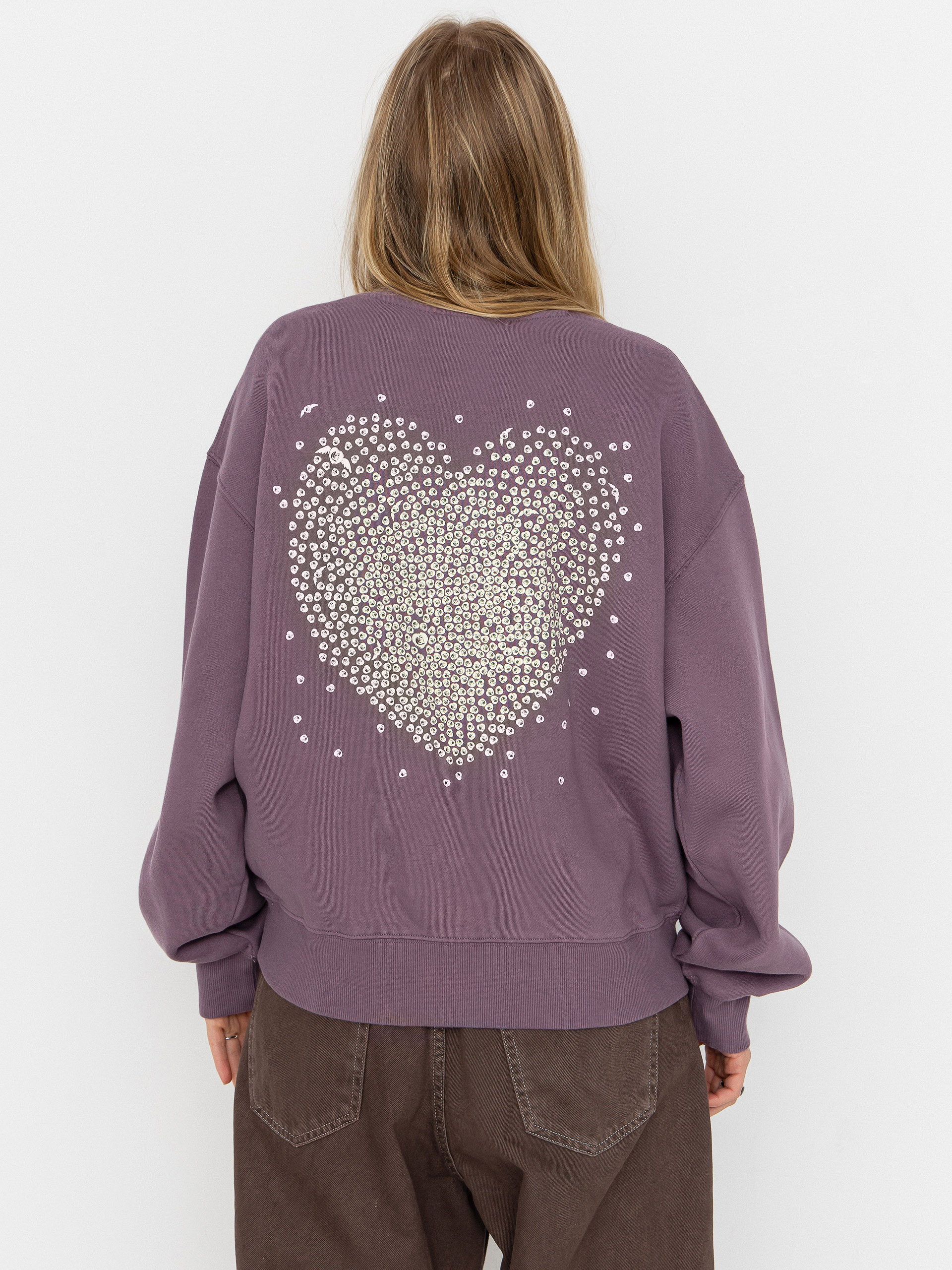 Carhartt WIP Sweatshirt Hearts Of Hartts Wmn (phlox)