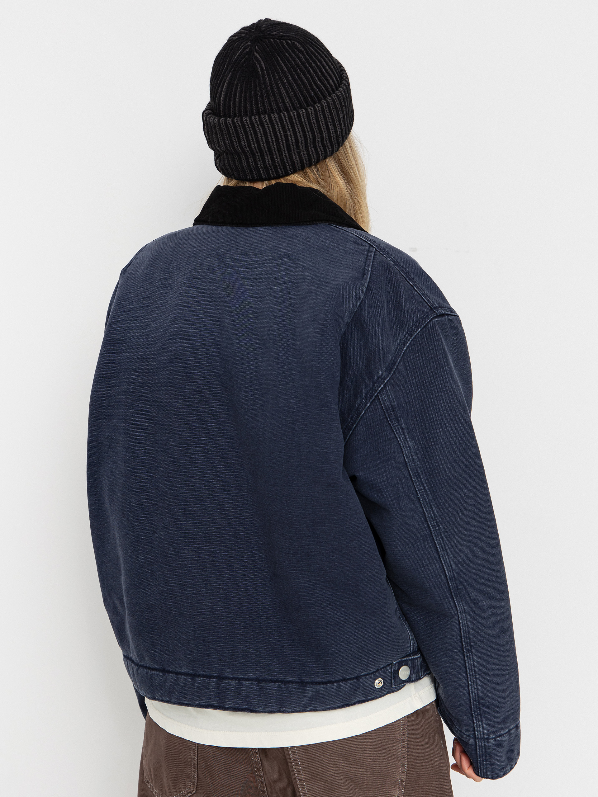 Carhartt WIP Jacke OG Detroit Wmn (dark navy/black/stone canvas)