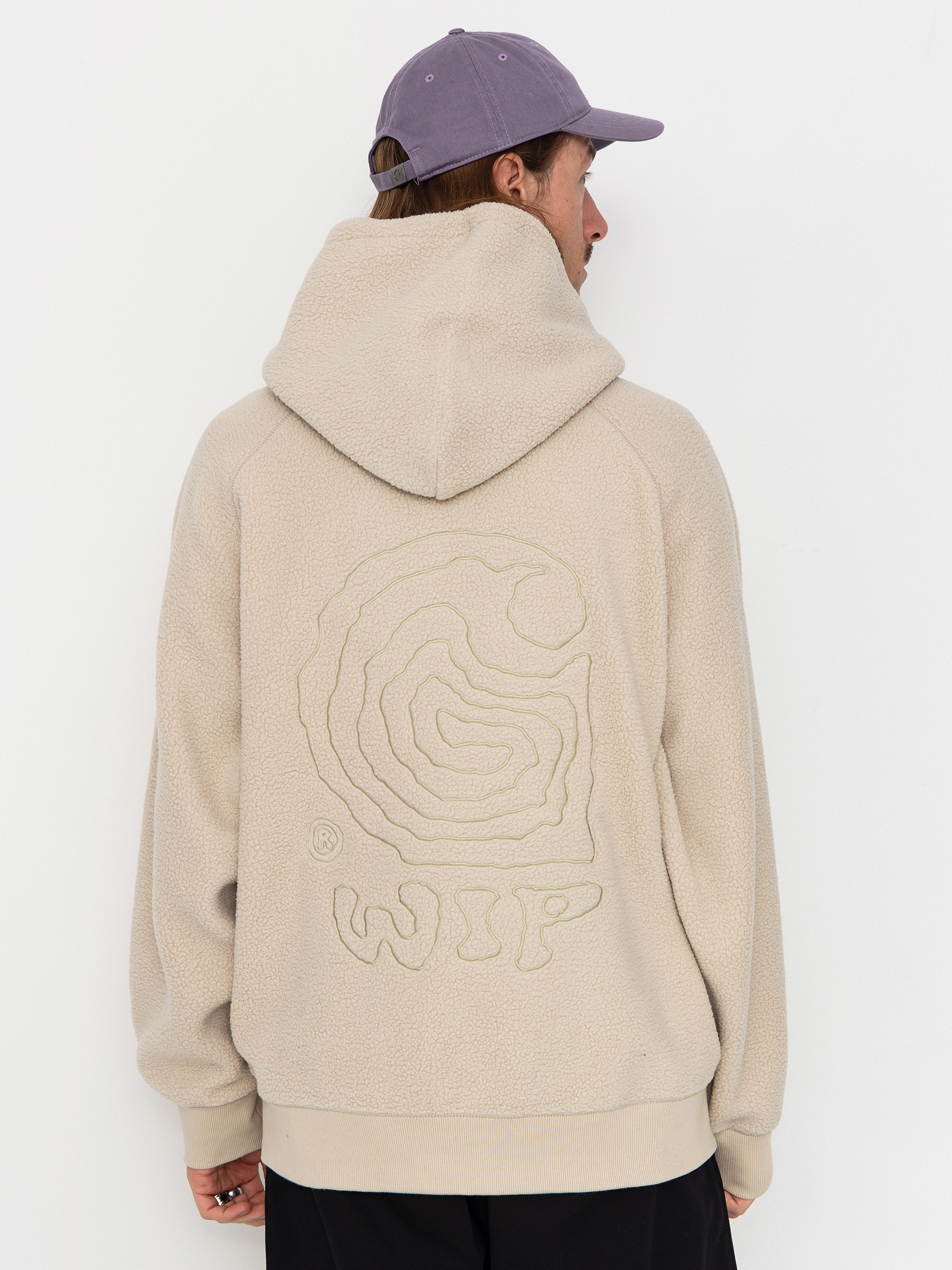 Carhartt WIP Hoodie Helix HD (fleur de sel/wall)