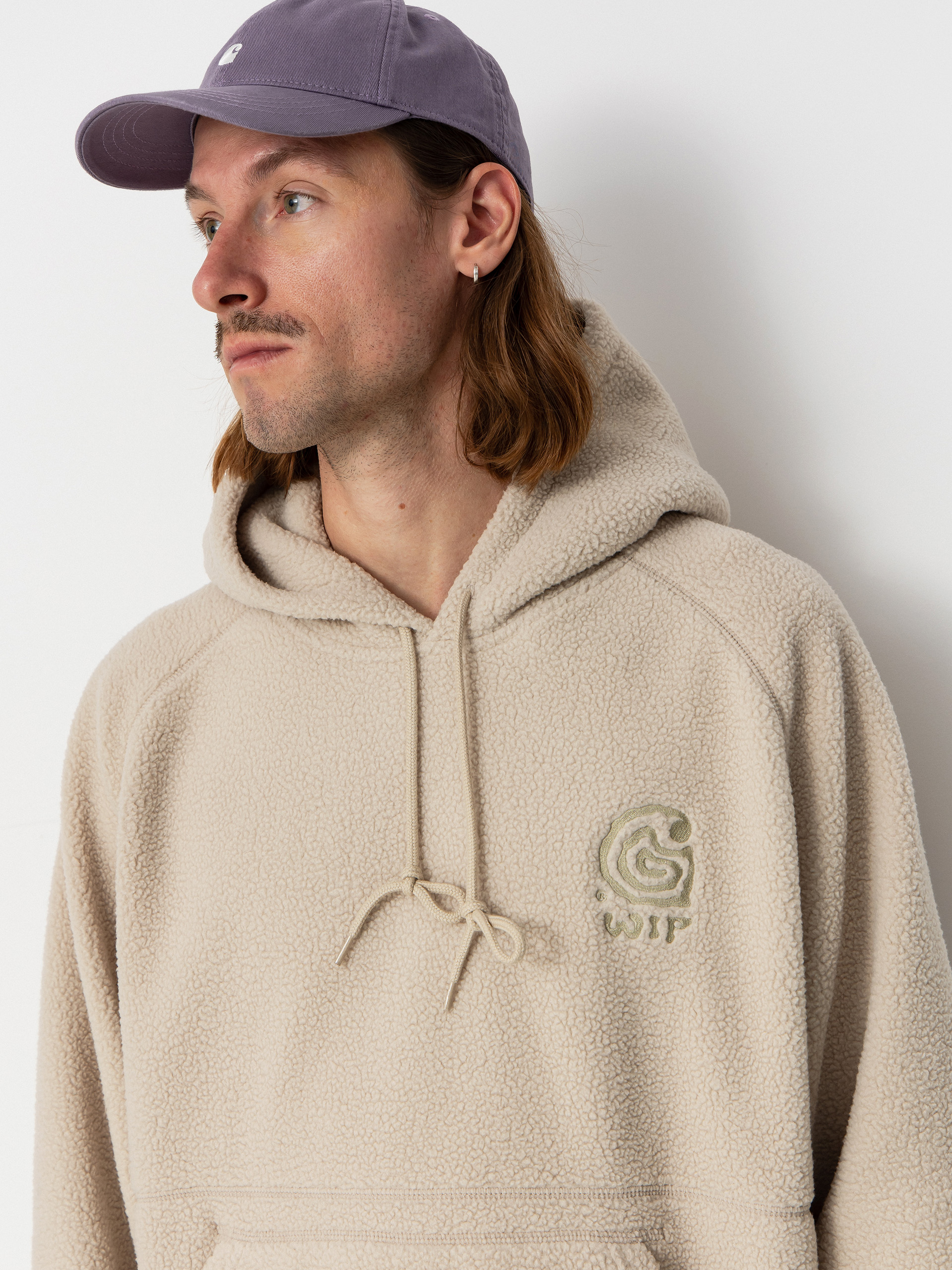 Carhartt WIP Hoodie Helix HD (fleur de sel/wall)