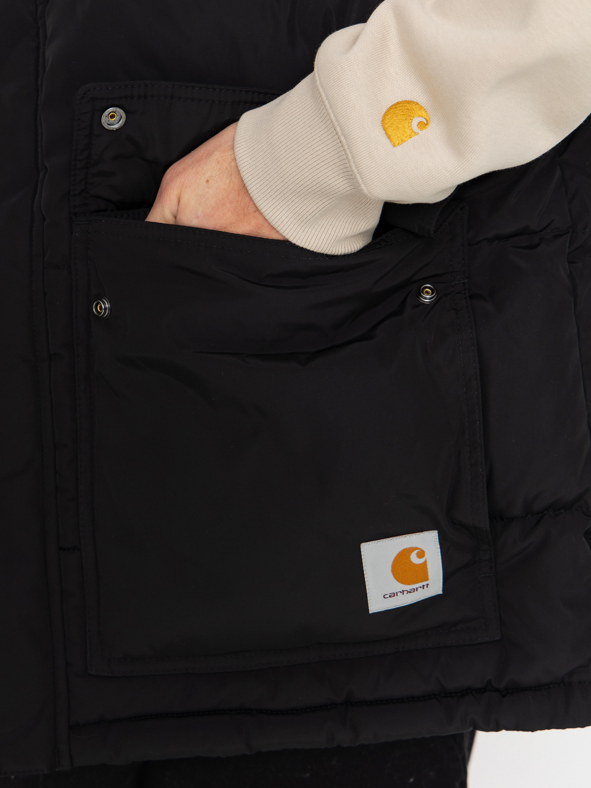 Carhartt WIP Weste Brent (black)