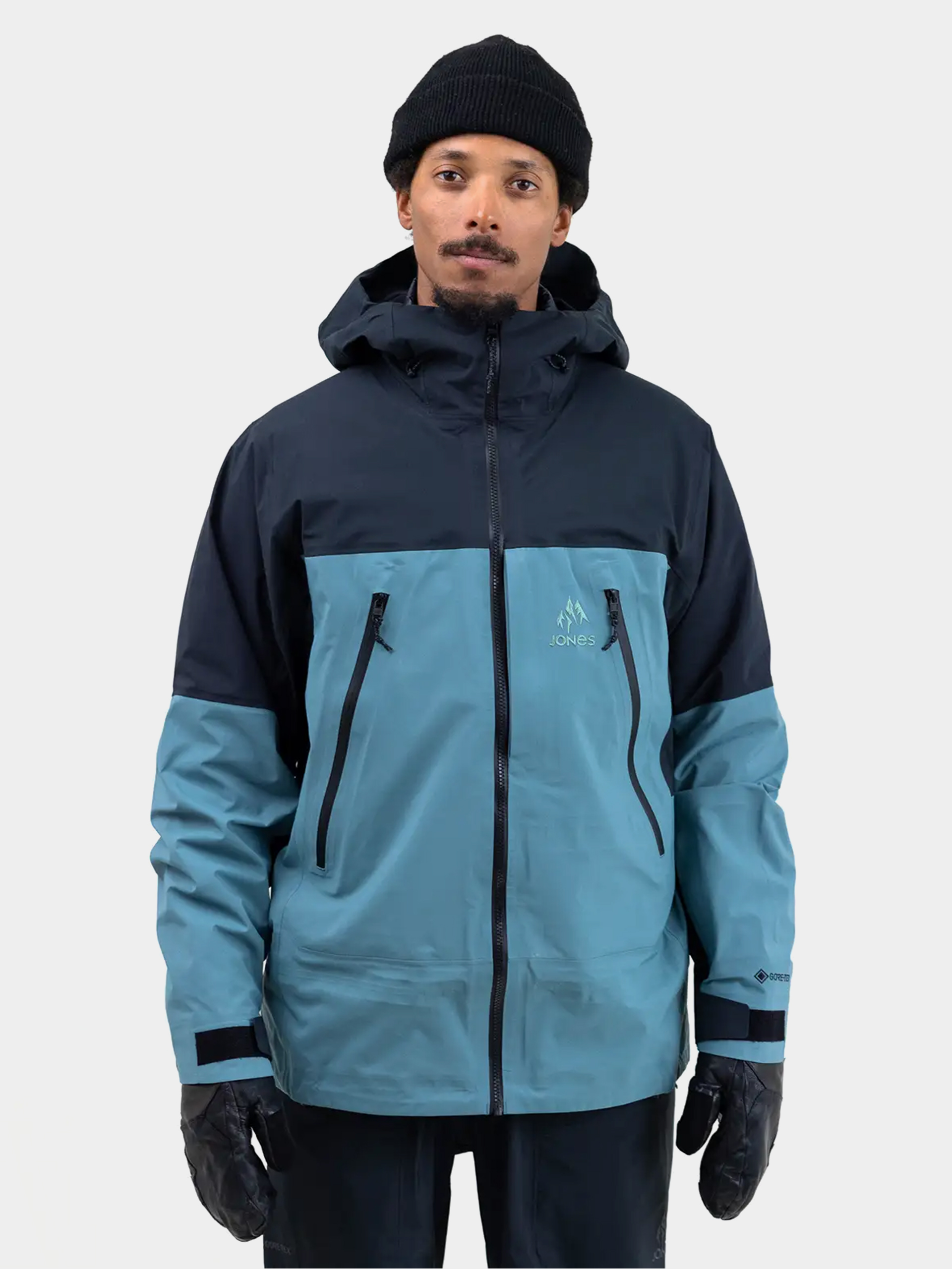 Mens Jones Snowboards Snowboard jacket Shralpinist Gtx Rec (atlantic blue)