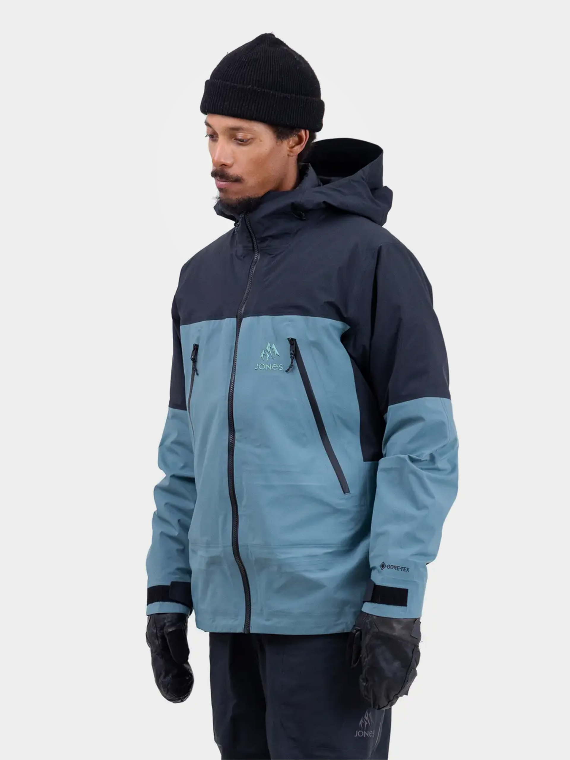 Herren Jones Snowboards Snowboard Jacke Shralpinist Gtx Rec (atlantic blue)