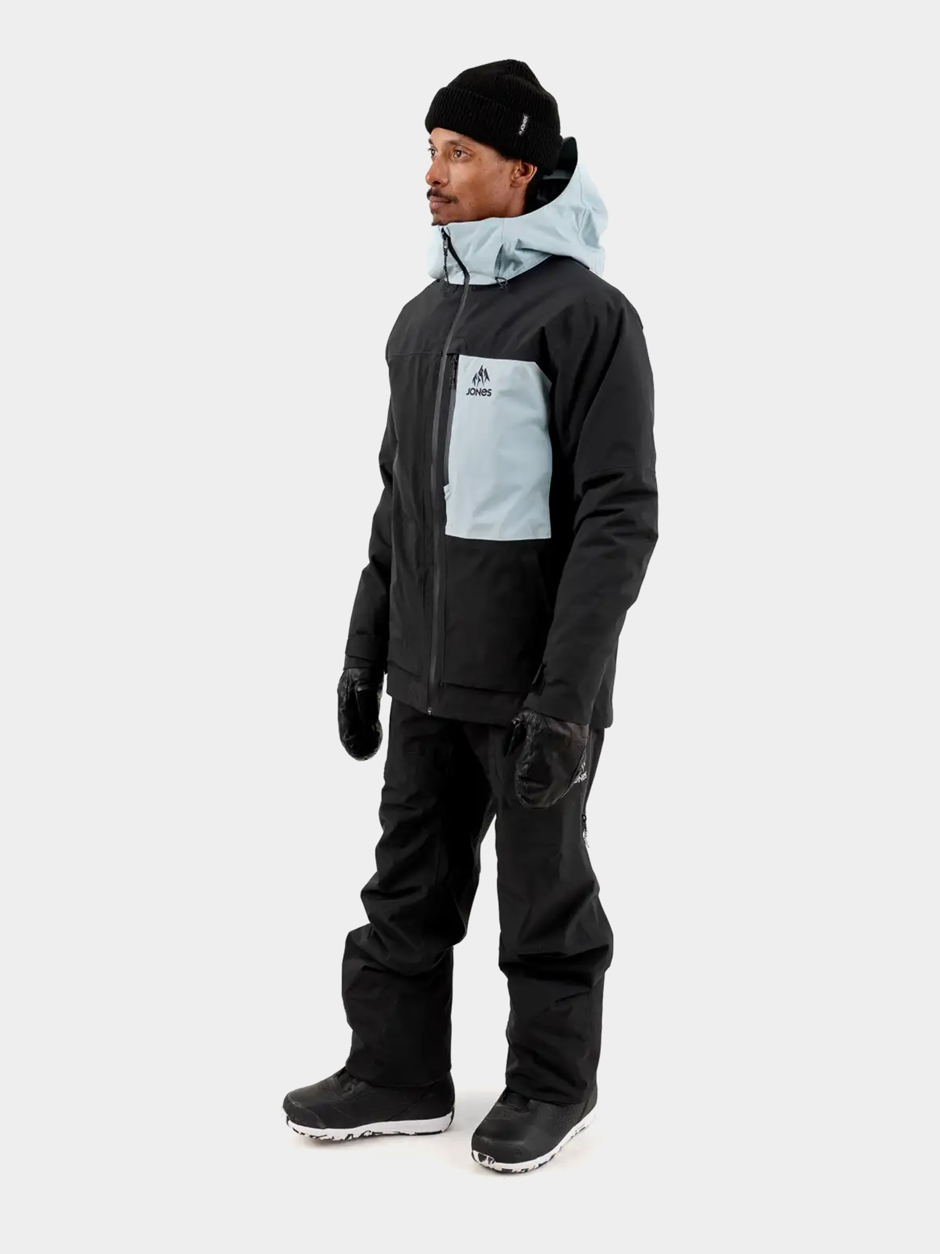 Herren Jones Snowboards Snowboard Jacke Mtn Surf Rec (stealth black)