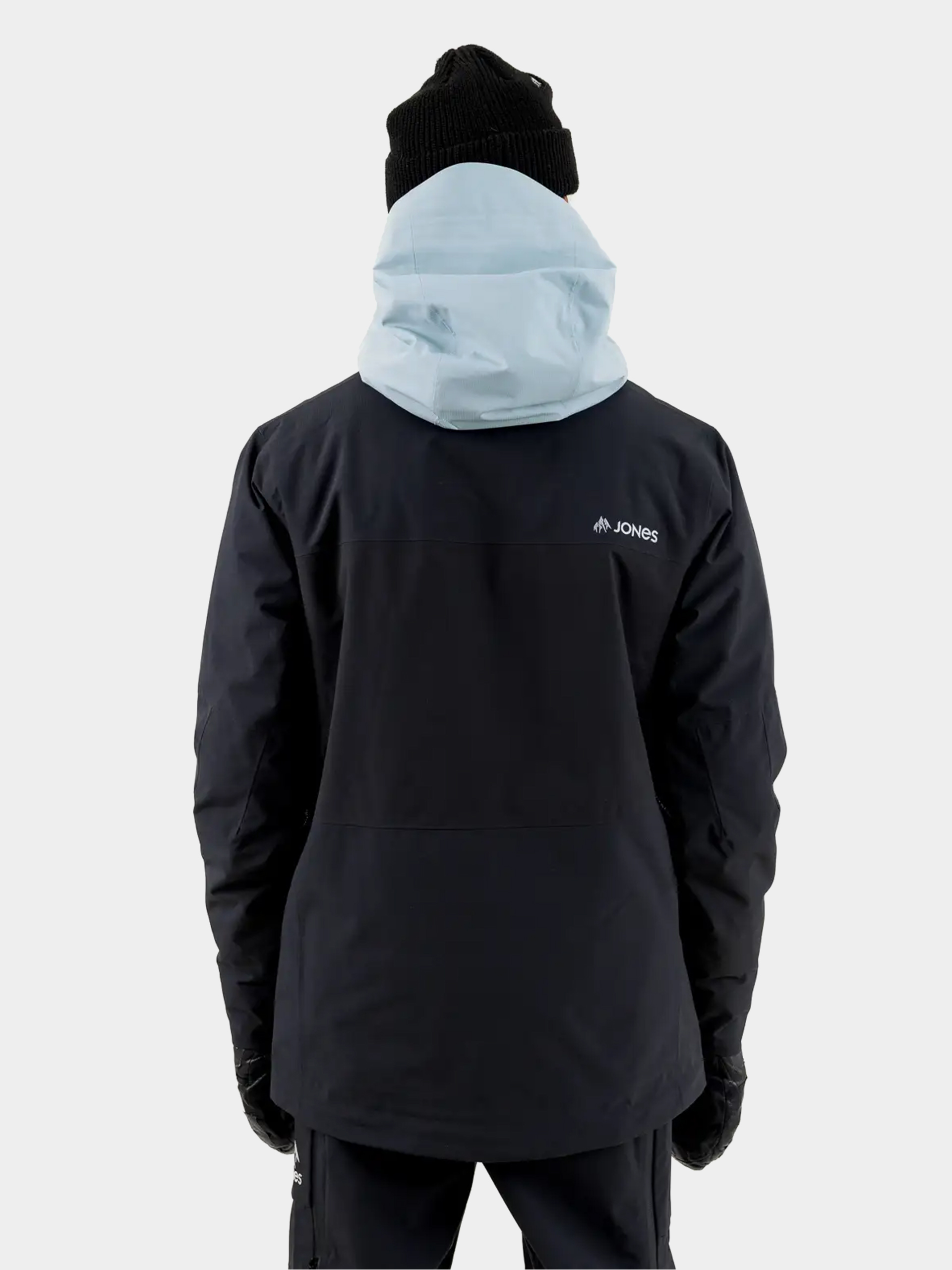 Mens Jones Snowboards Snowboard jacket Mtn Surf Rec (stealth black)