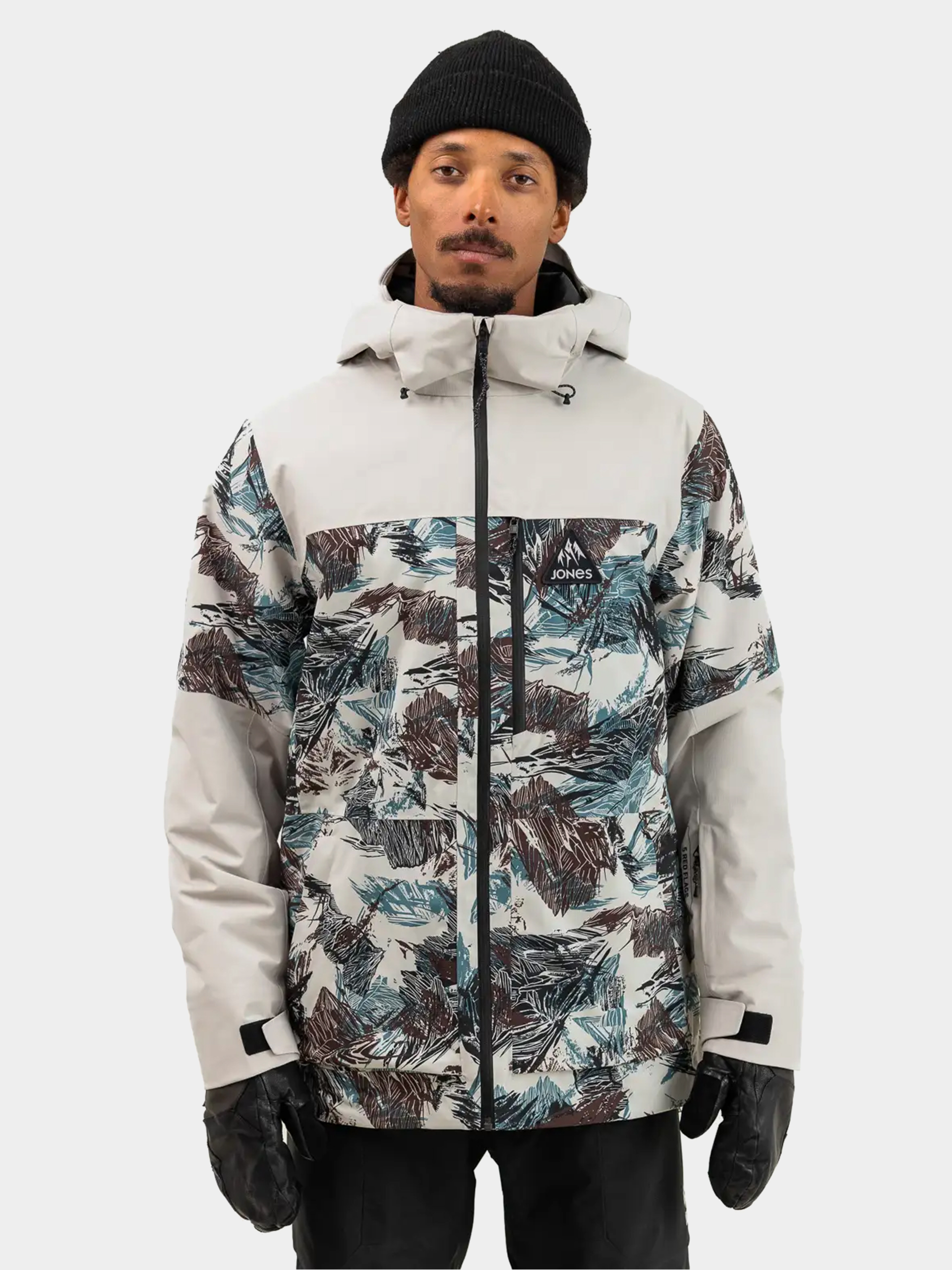 Mens Jones Snowboards Snowboard jacket Mtn Surf Rec (peak camo)