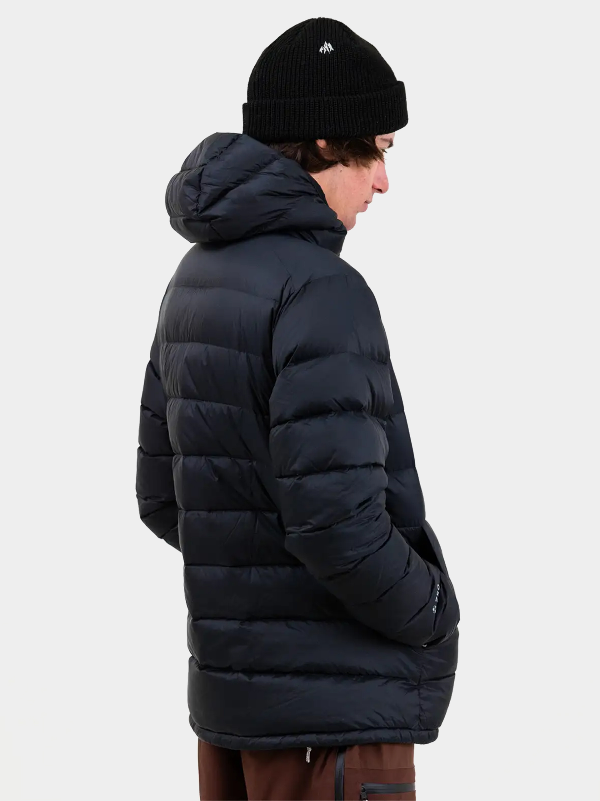 Mens Jones Snowboards Snowboard jacket Re Up Down Rec Hd (stealth black)