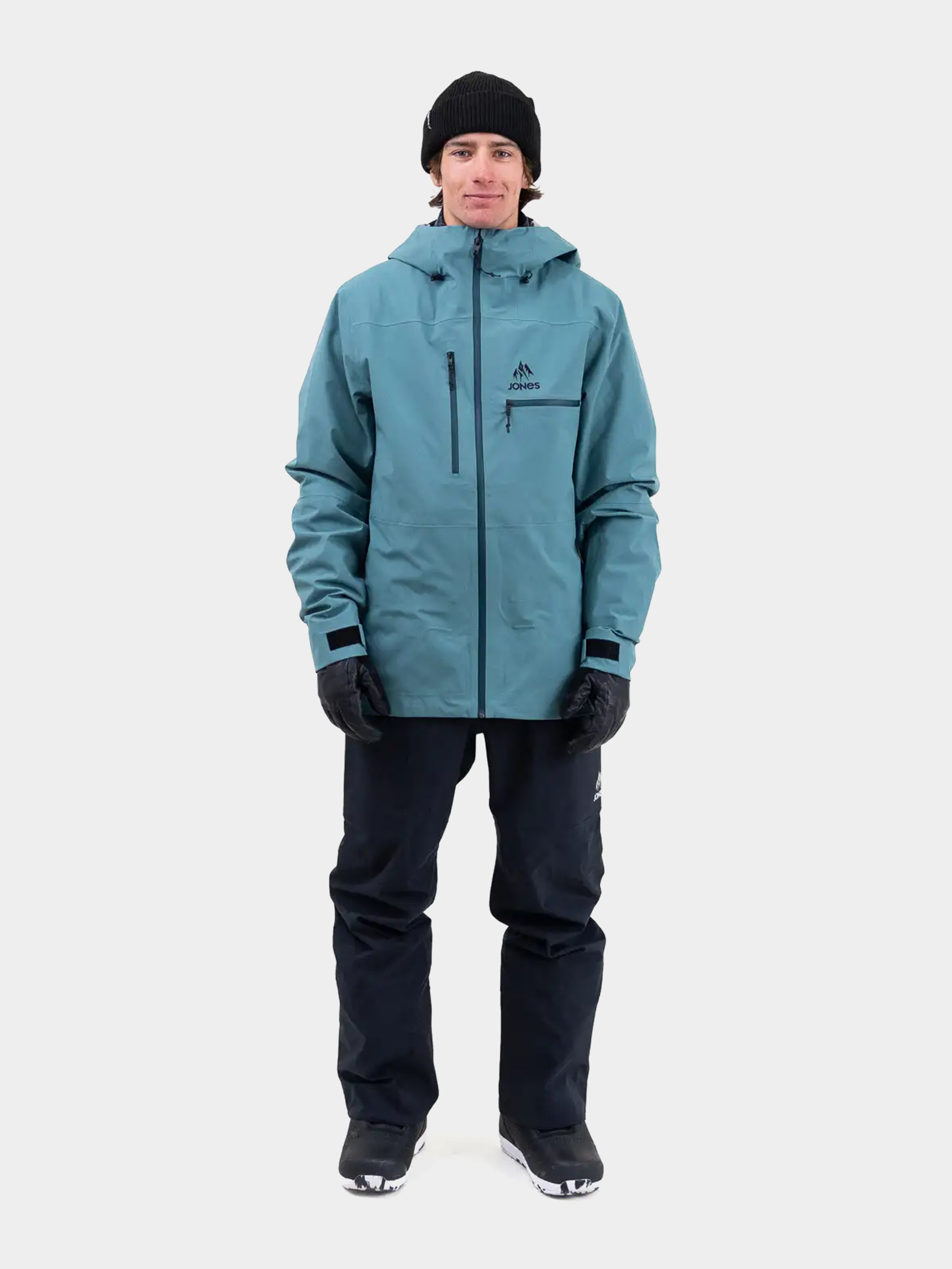 Mens Jones Snowboards Snowboard jacket Shralpinist Str Rec (atlantic blue)