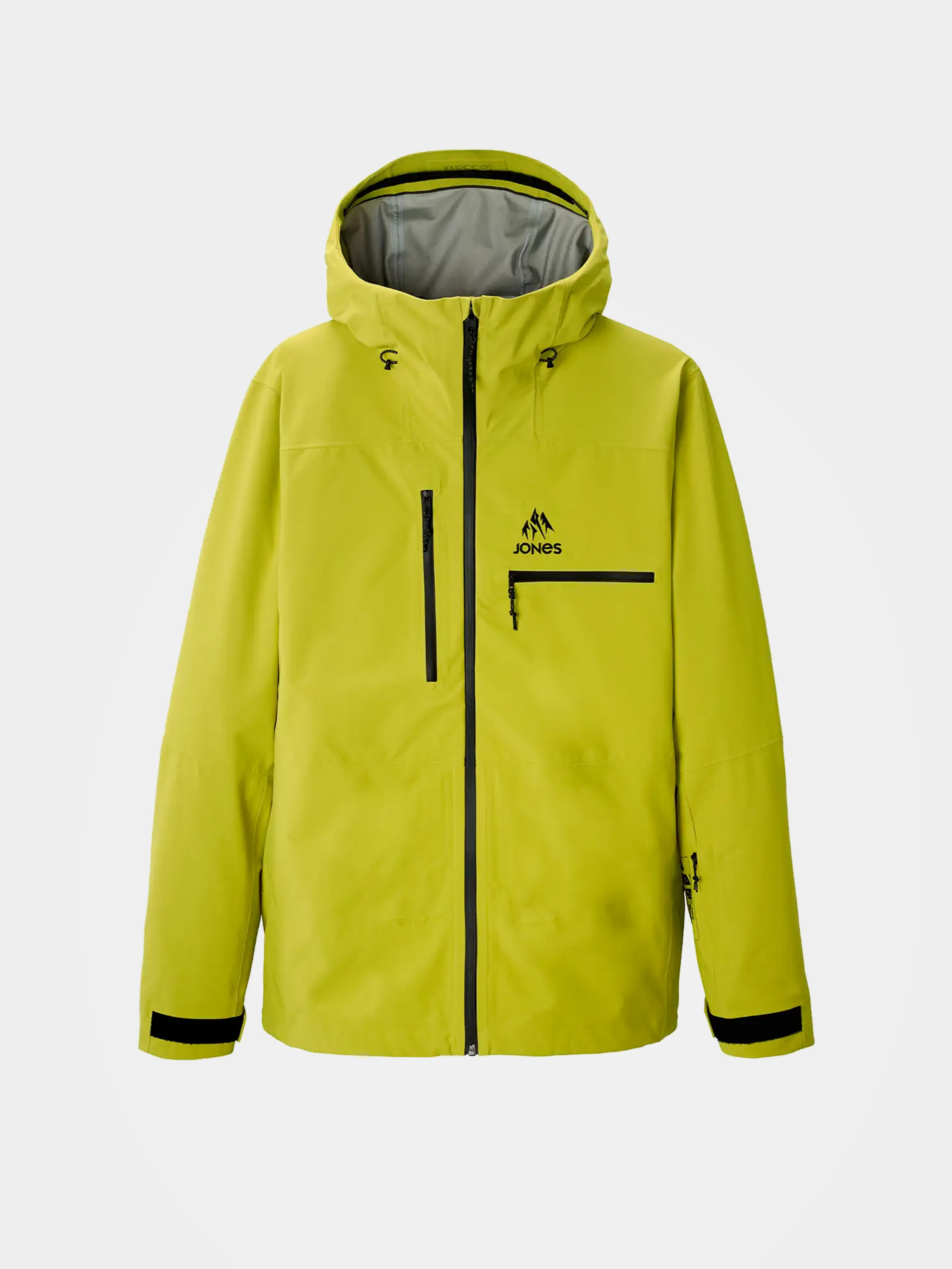 Jones Snowboards Snowboard jacket Shralpinist Str Rec (lime green)