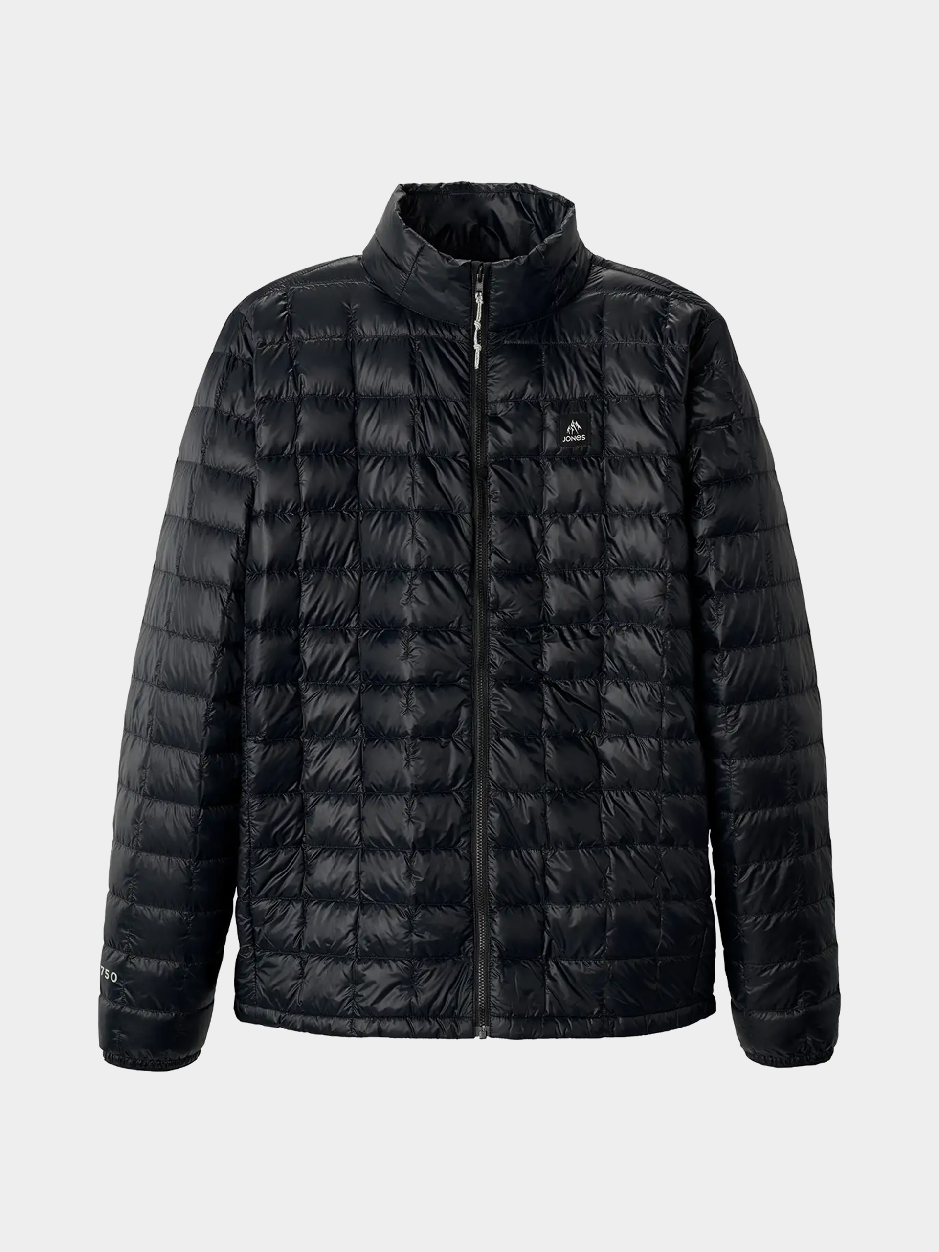 Mens Jones Snowboards Ult Re Up Down Rec Snowboard jacket (stealth black)