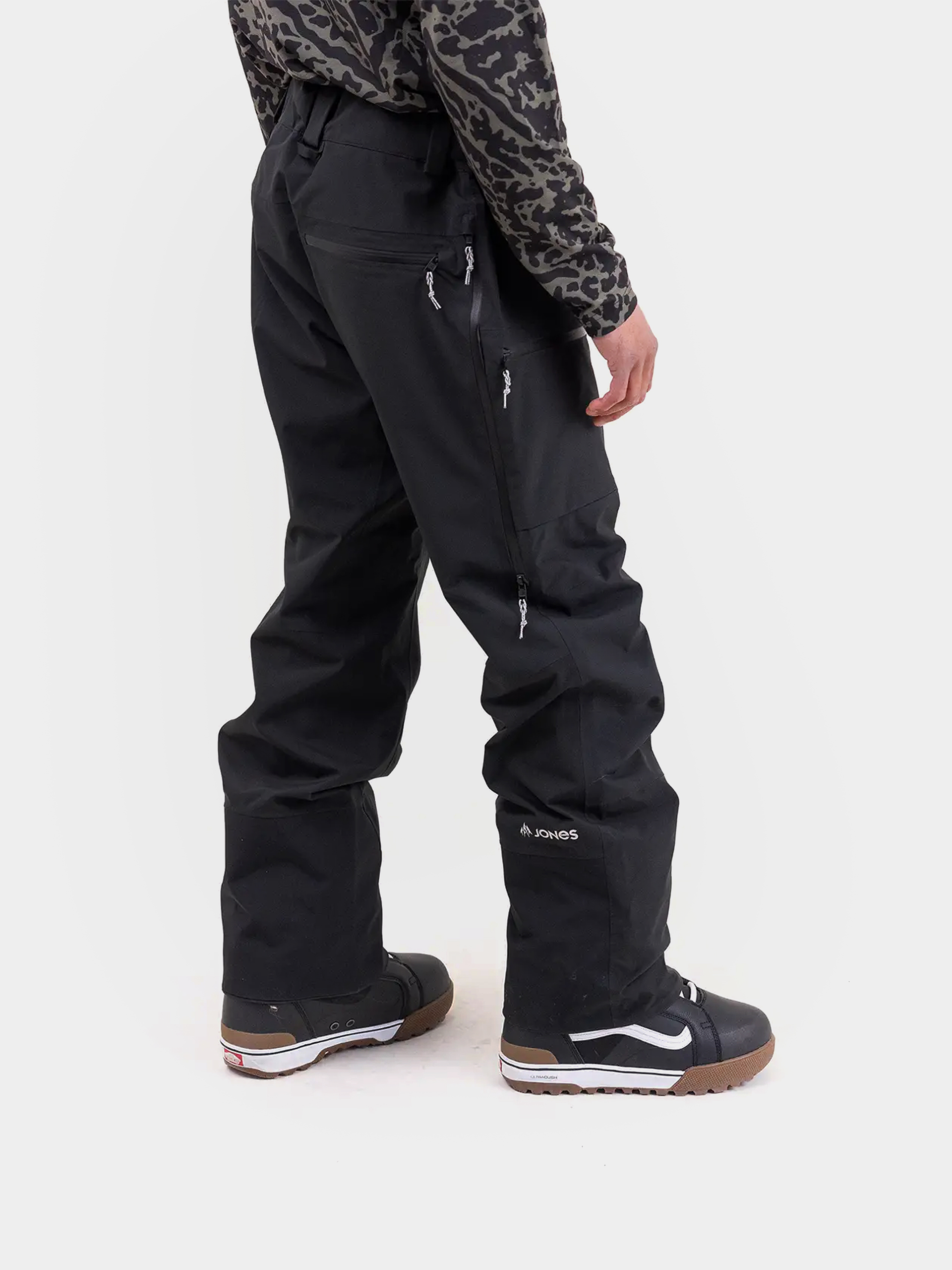 Herren Jones Snowboards Snowboard Hose Mtn Surf Rec (stealth black)