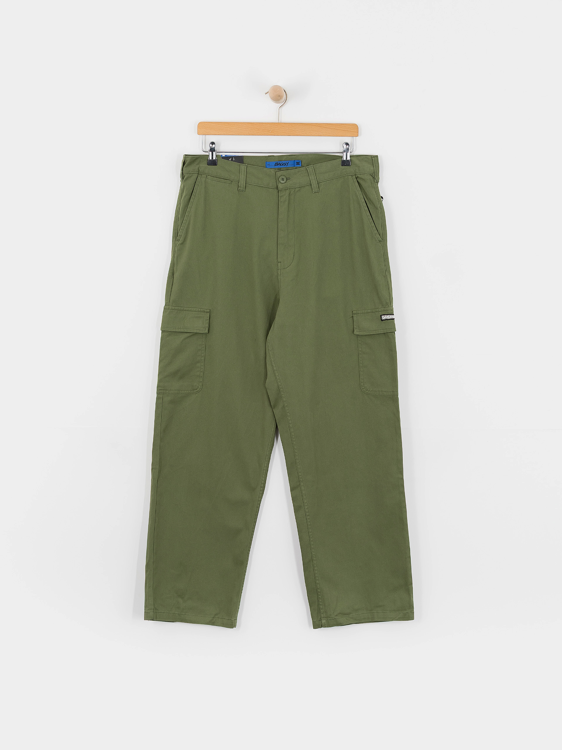 DC Worker Baggy Chino Cargo Pants (bronze green)