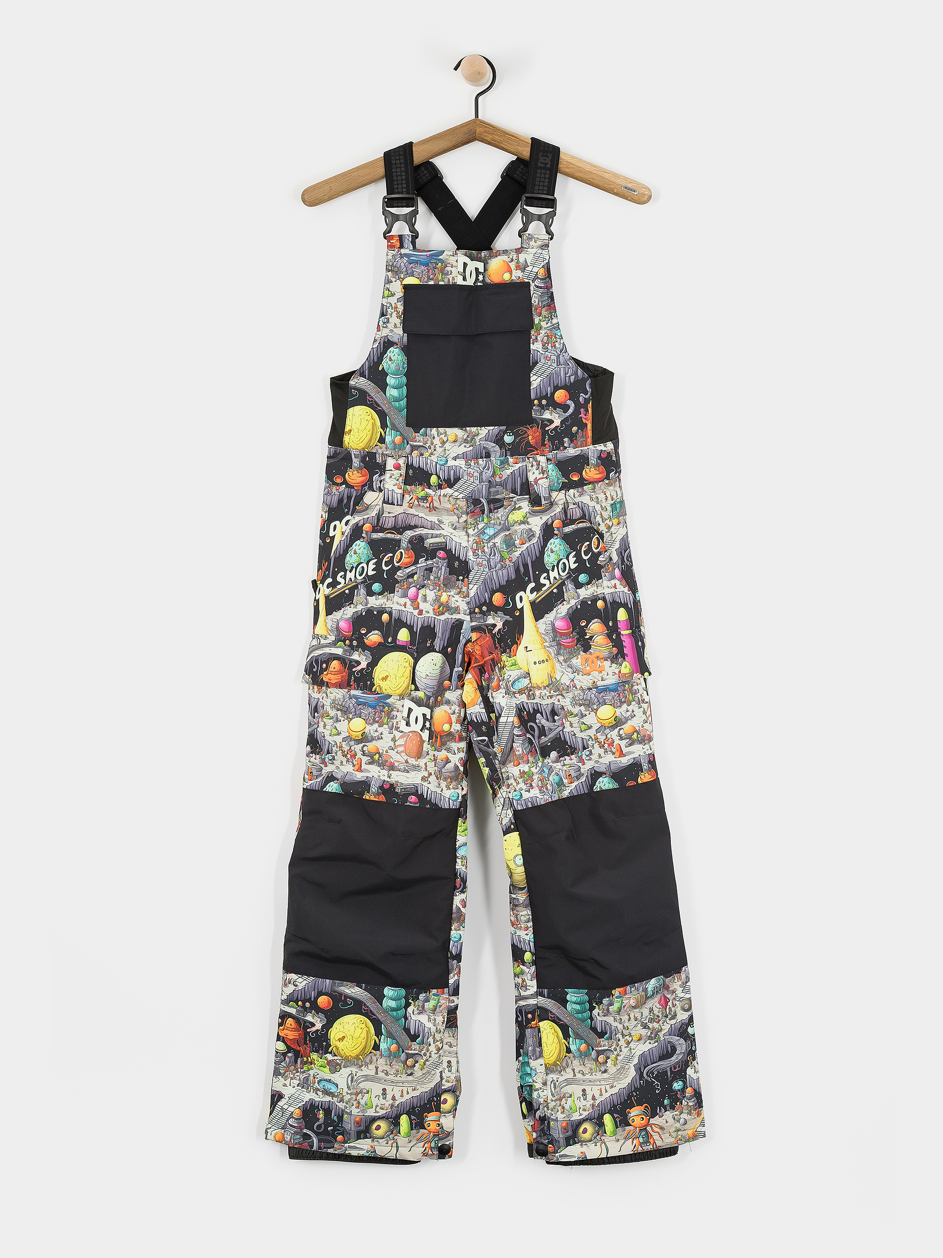 DC Snowboard pants Roadblock Bib JR (outer world black)