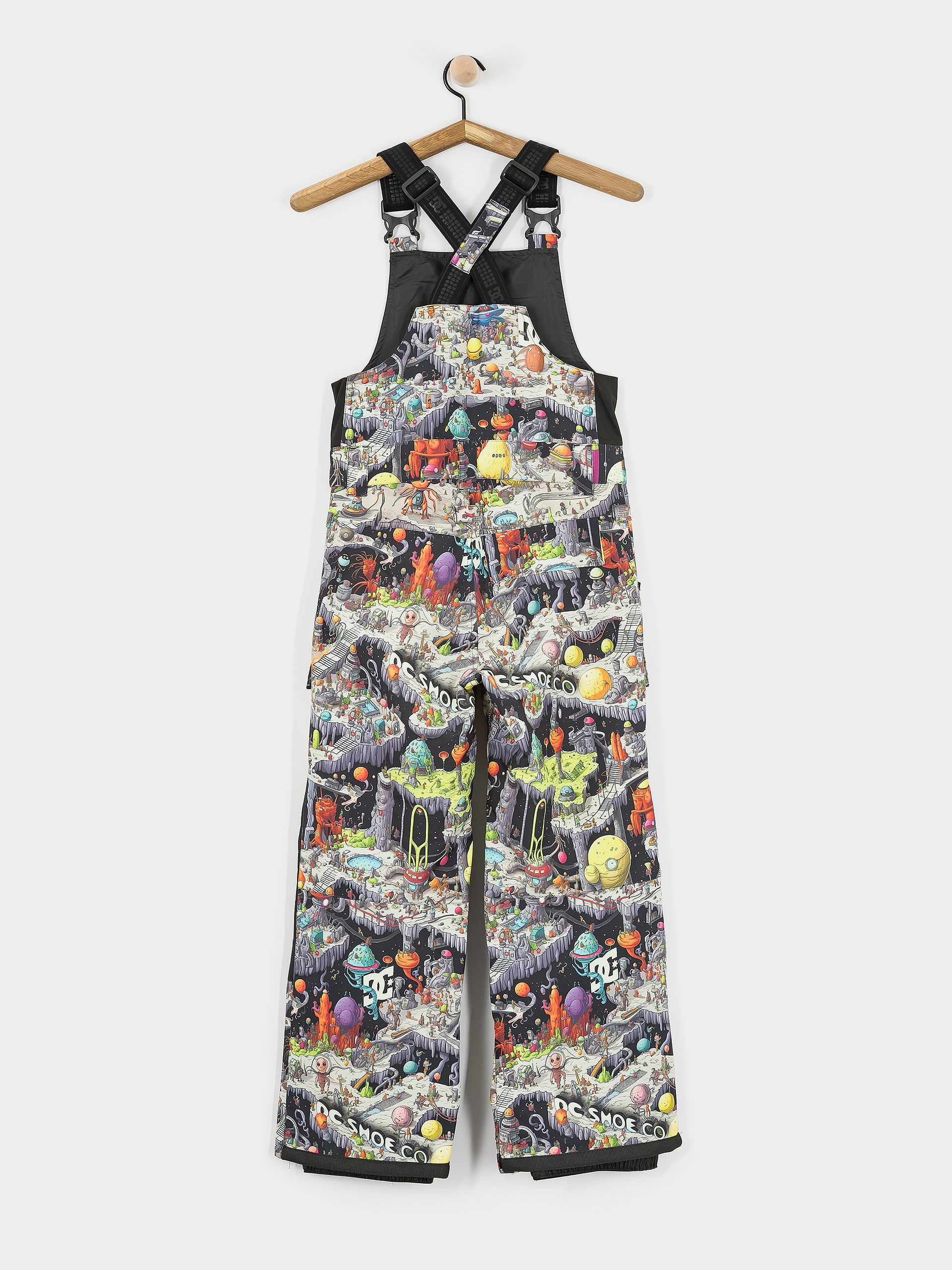 DC Snowboard Hose Roadblock Bib JR (outer world black)