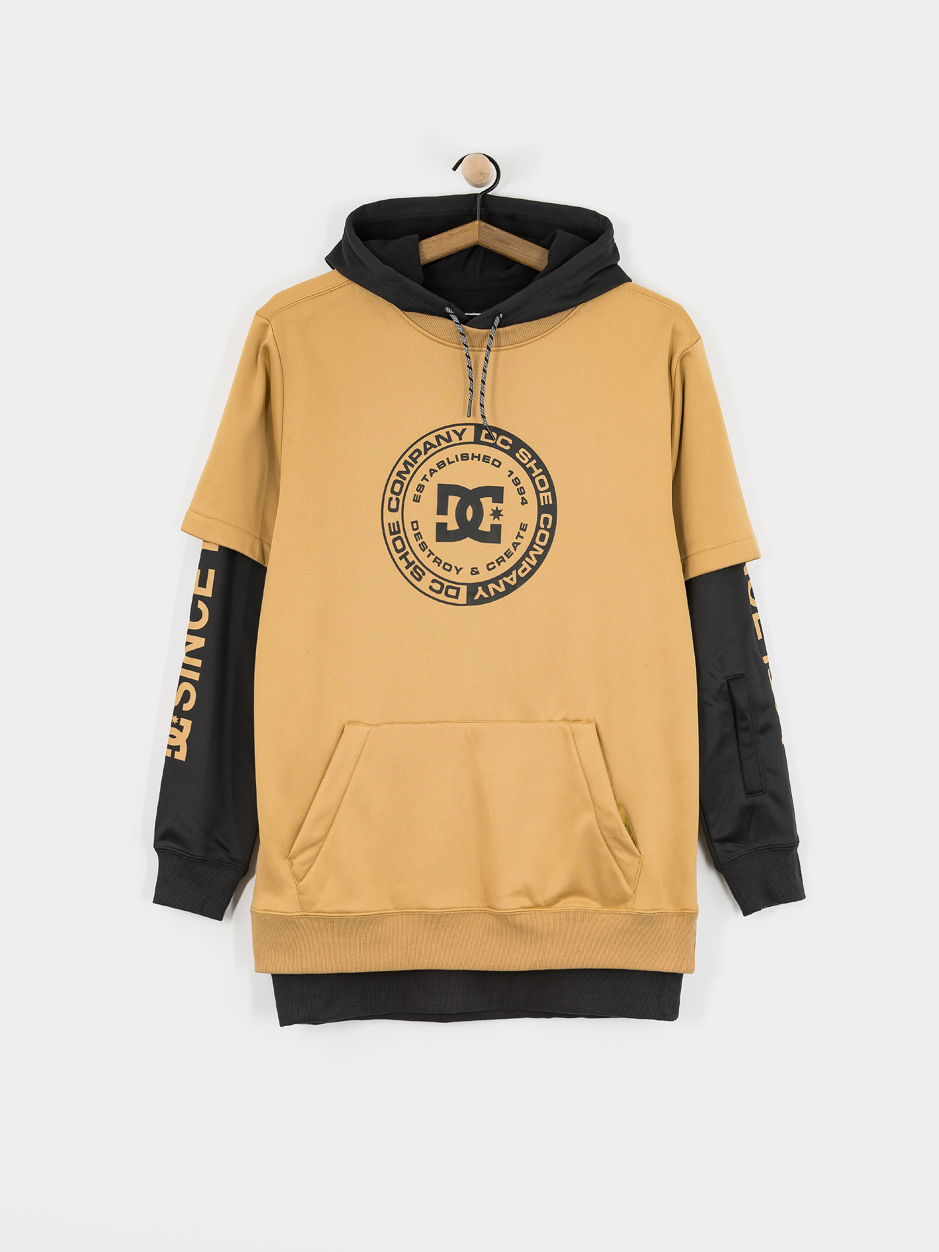 Herren DC Aktives Sweatshirt Dryden (mustard gold)