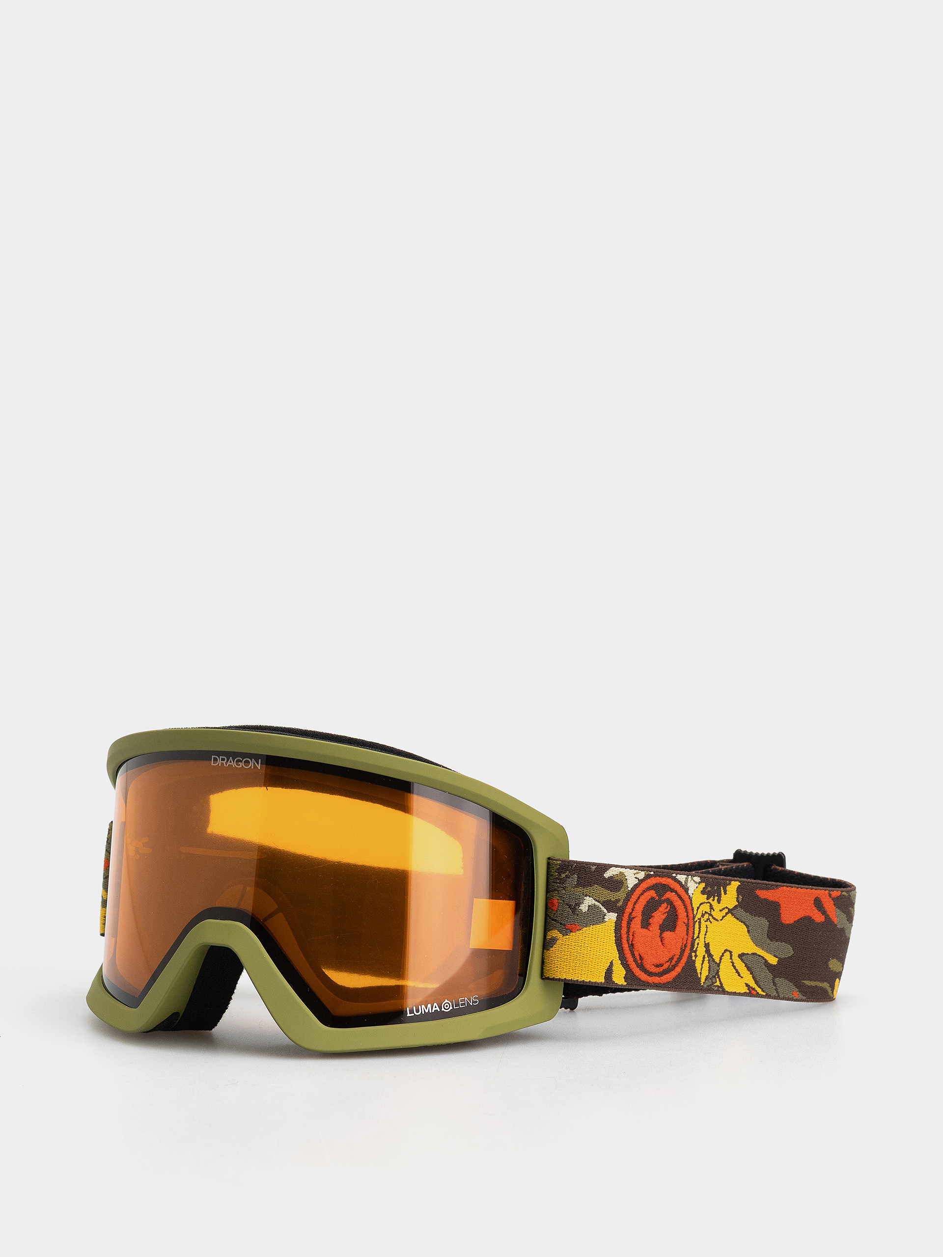 Dragon Goggles DX3 L OTG (leafycamo/lumalens amber)