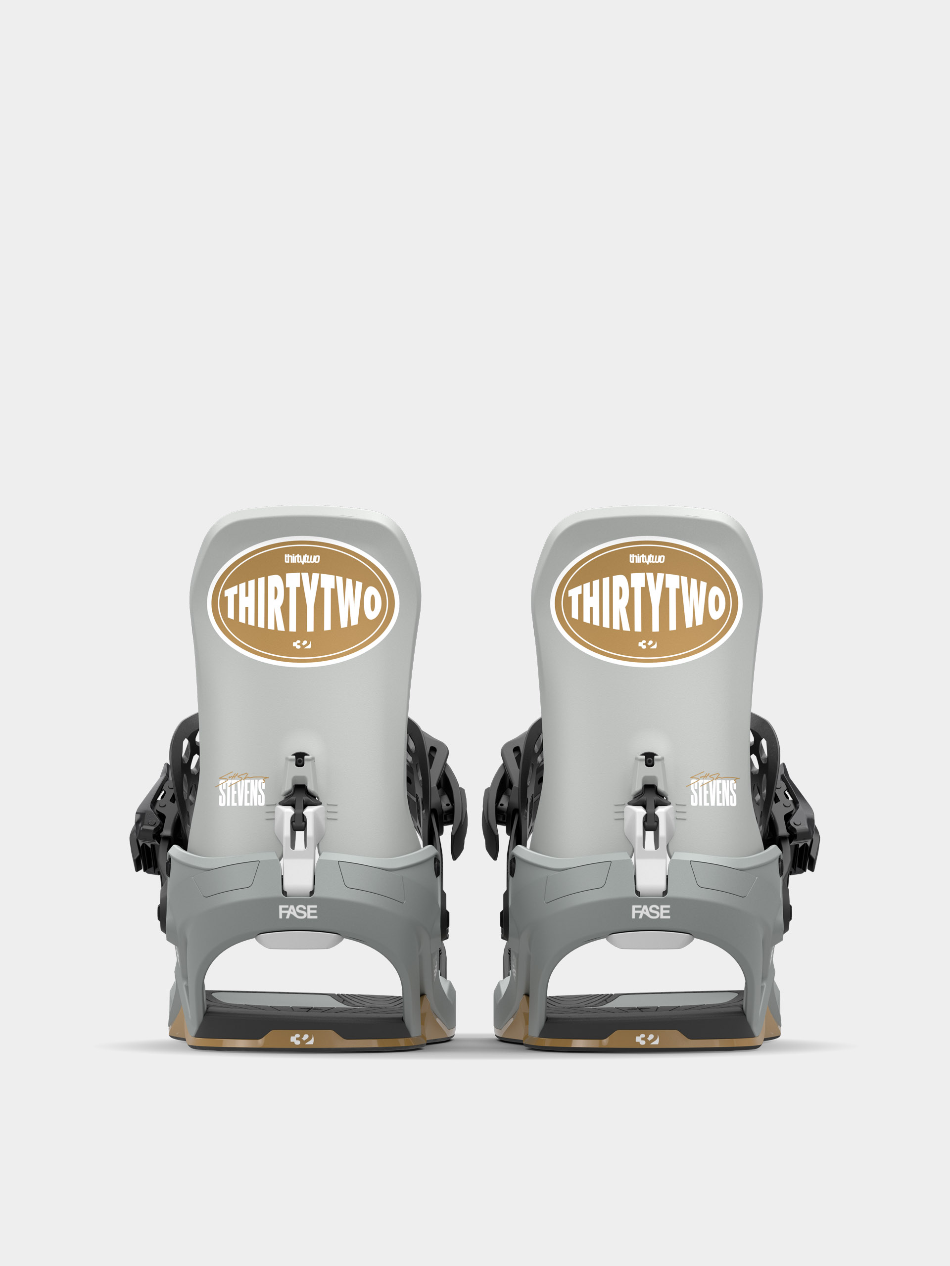 Mens ThirtyTwo Snowboard bindings T32M Fase (gray)