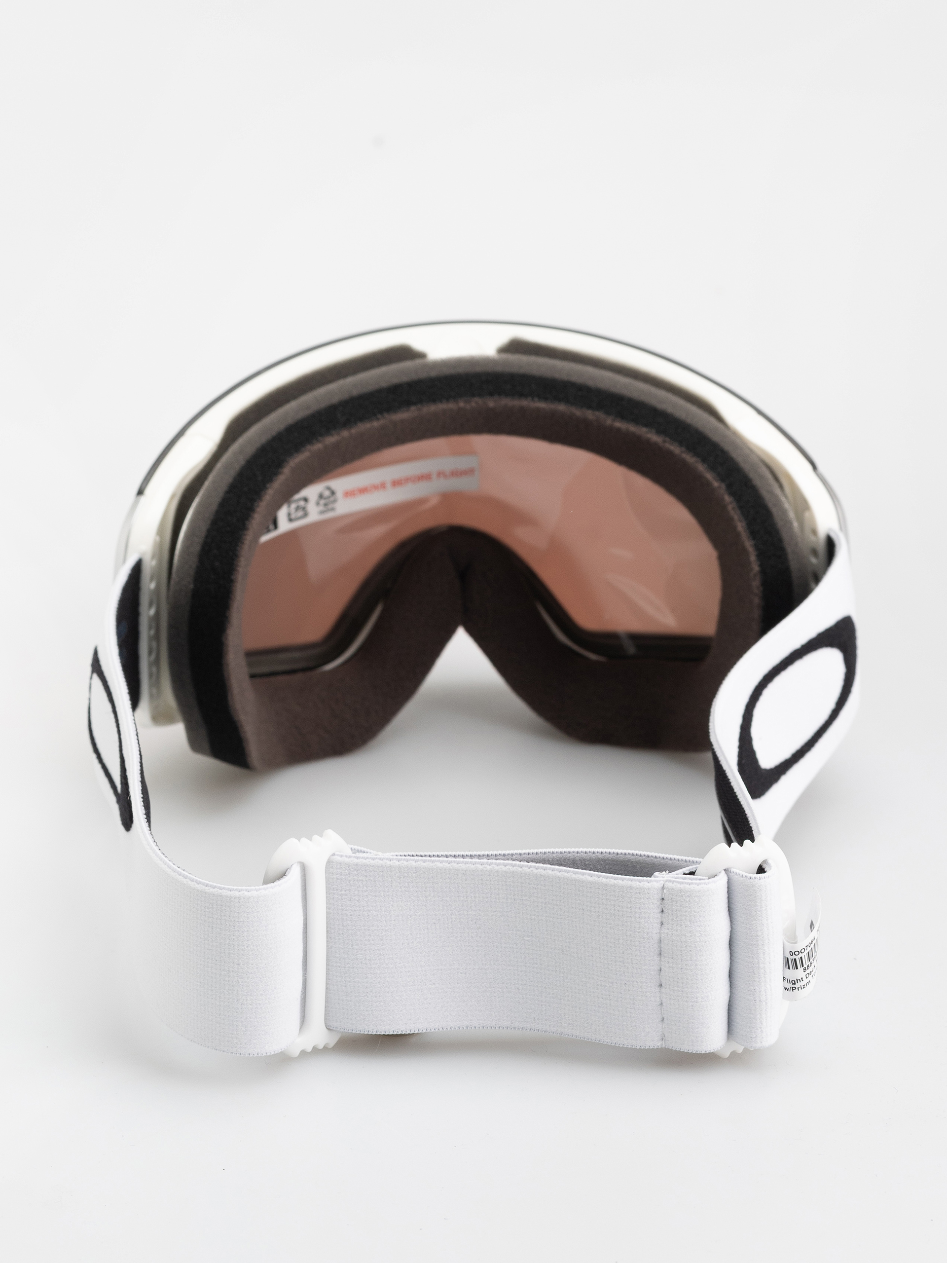 Oakley Flight Deck M Goggle (matte white/prizm snow torch iridium)