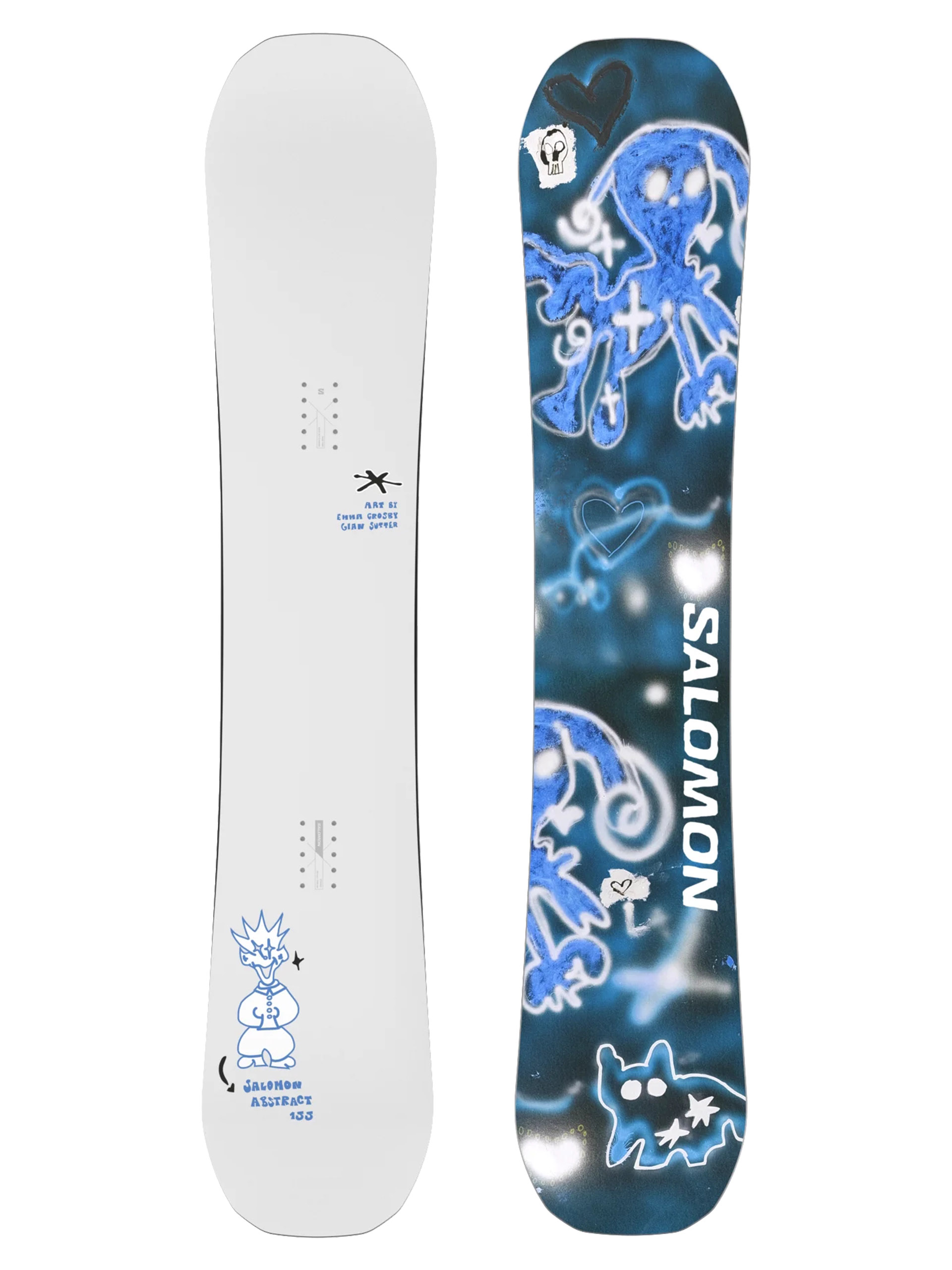 Salomon Snowboard Abstract