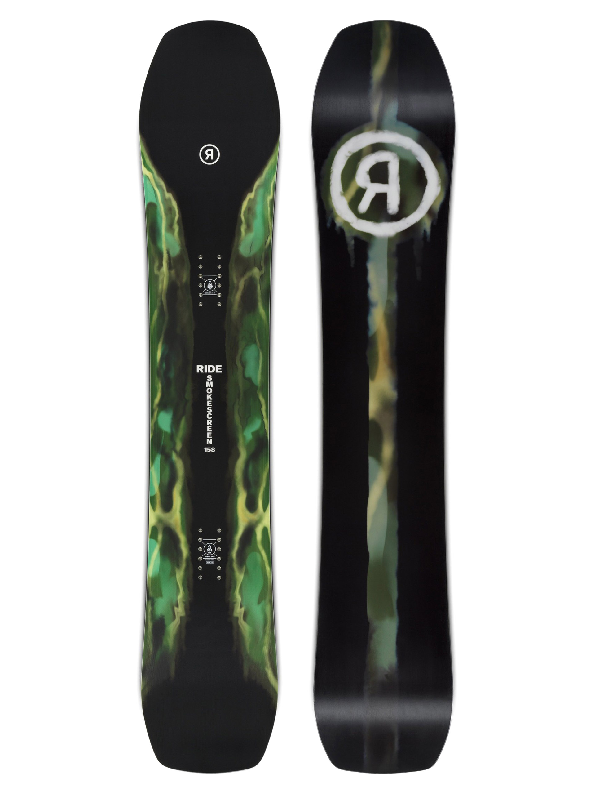 Herren Ride Snowboard Smokescreen