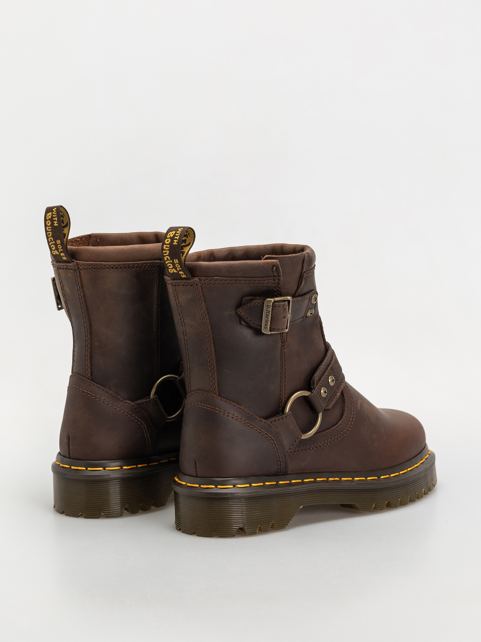 Dr. Martens Anistone HRNS Ankle Schuhe (dark brown crazy horse)