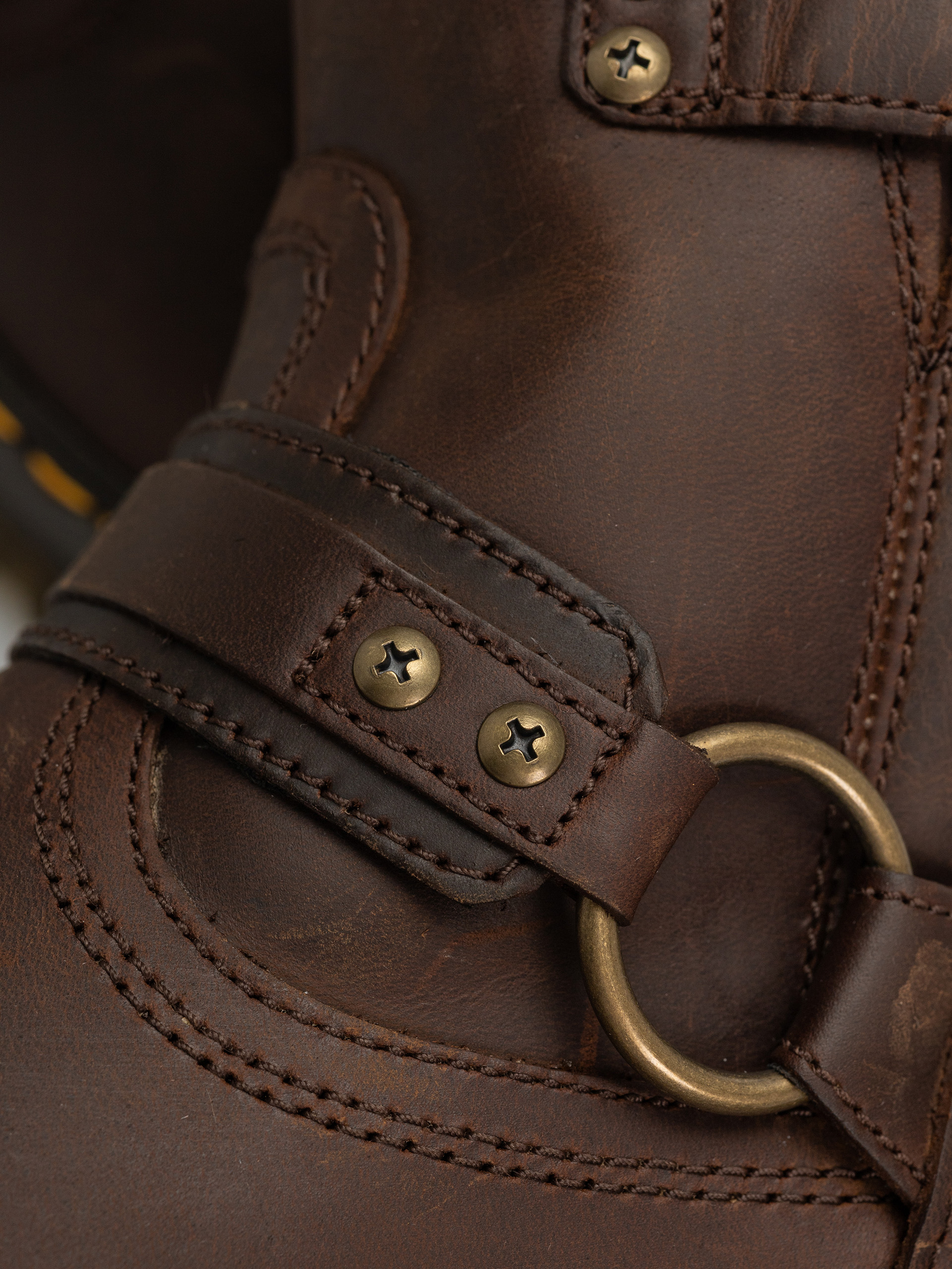 Dr. Martens Anistone HRNS Ankle Shoes (dark brown crazy horse)