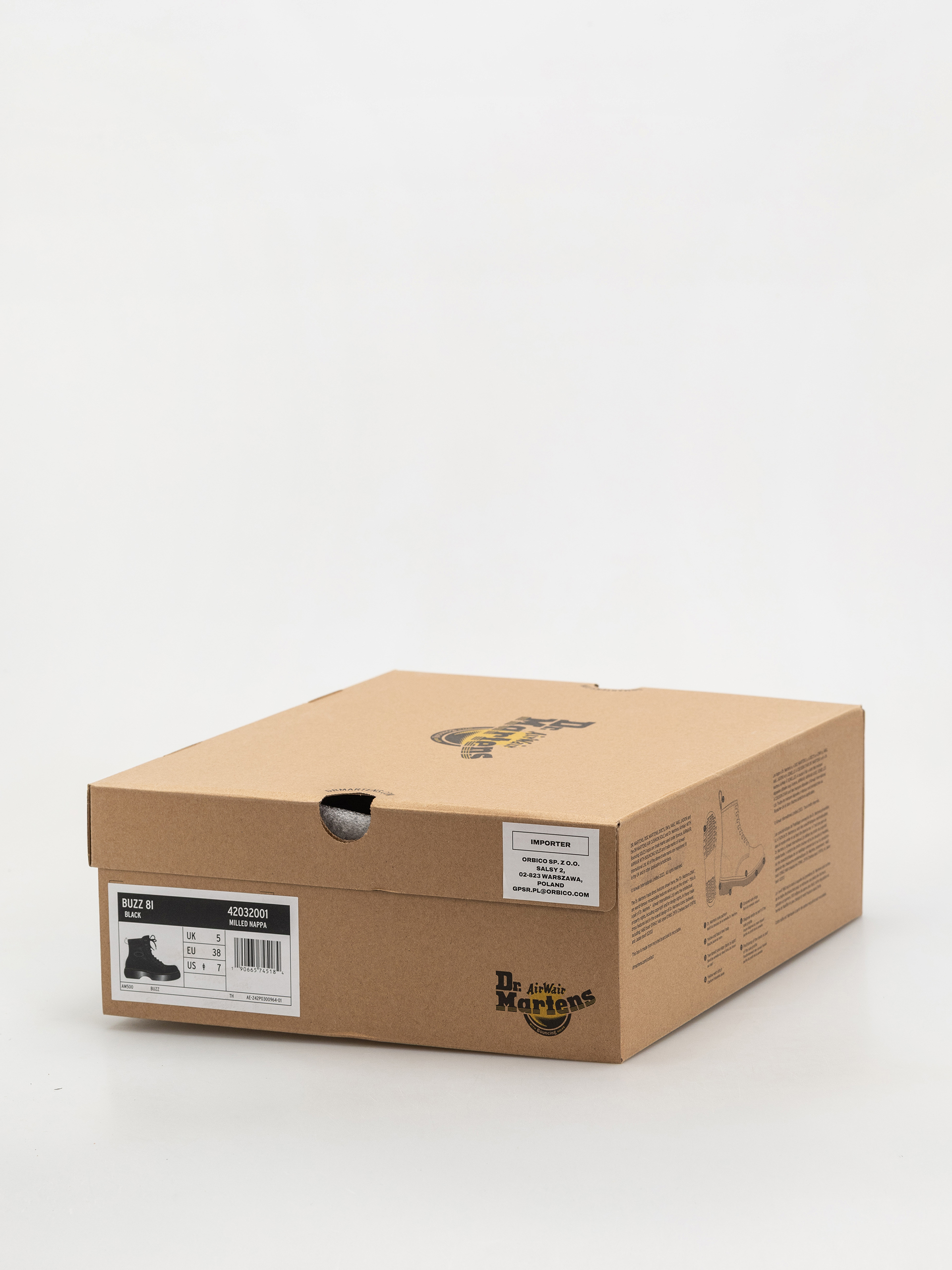 Dr. Martens Buzz 8i Wmn Shoes (black milled nappa)