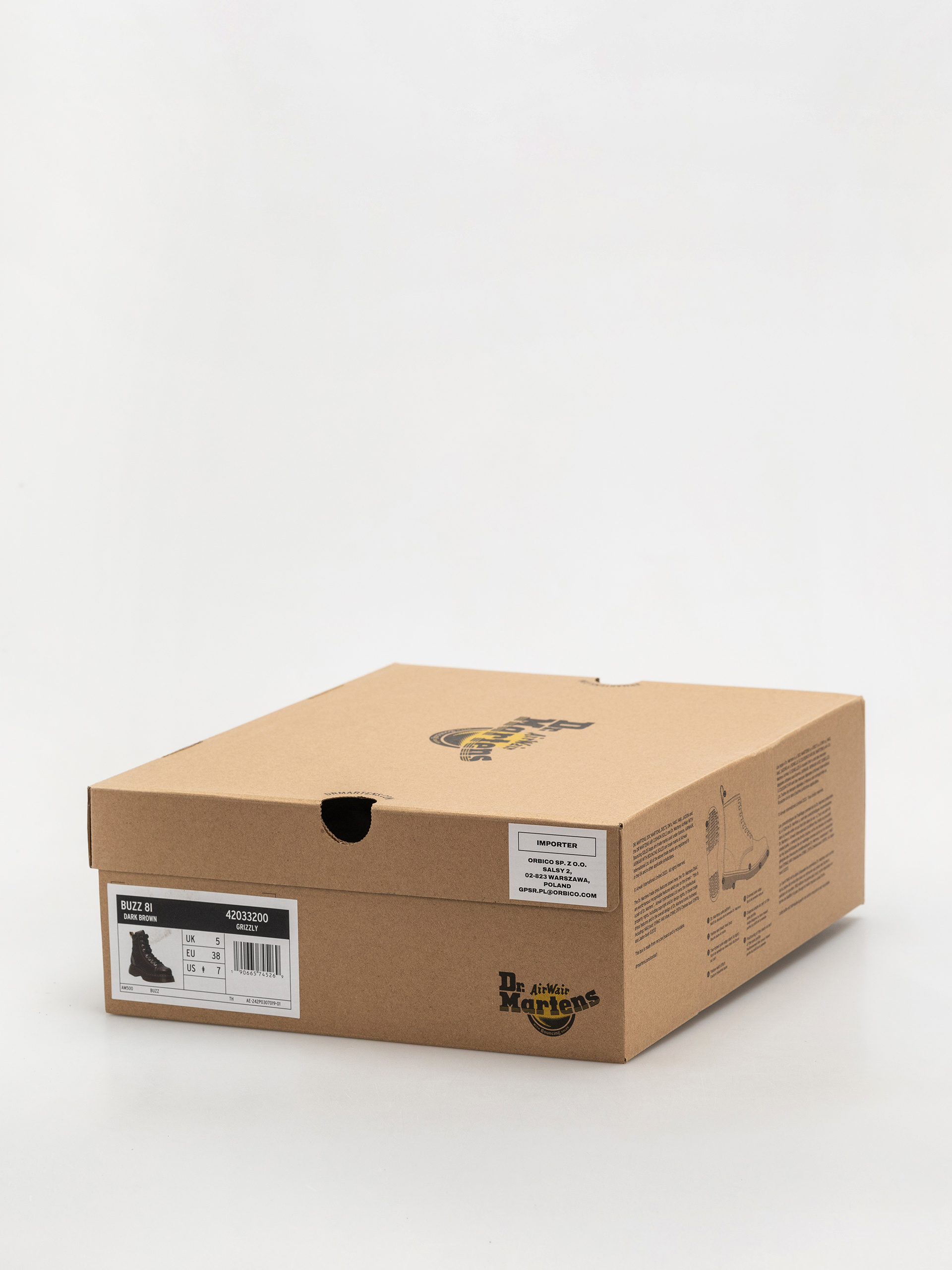 Dr. Martens Buzz 8i Wmn Schuhe (dark brown grizzly)