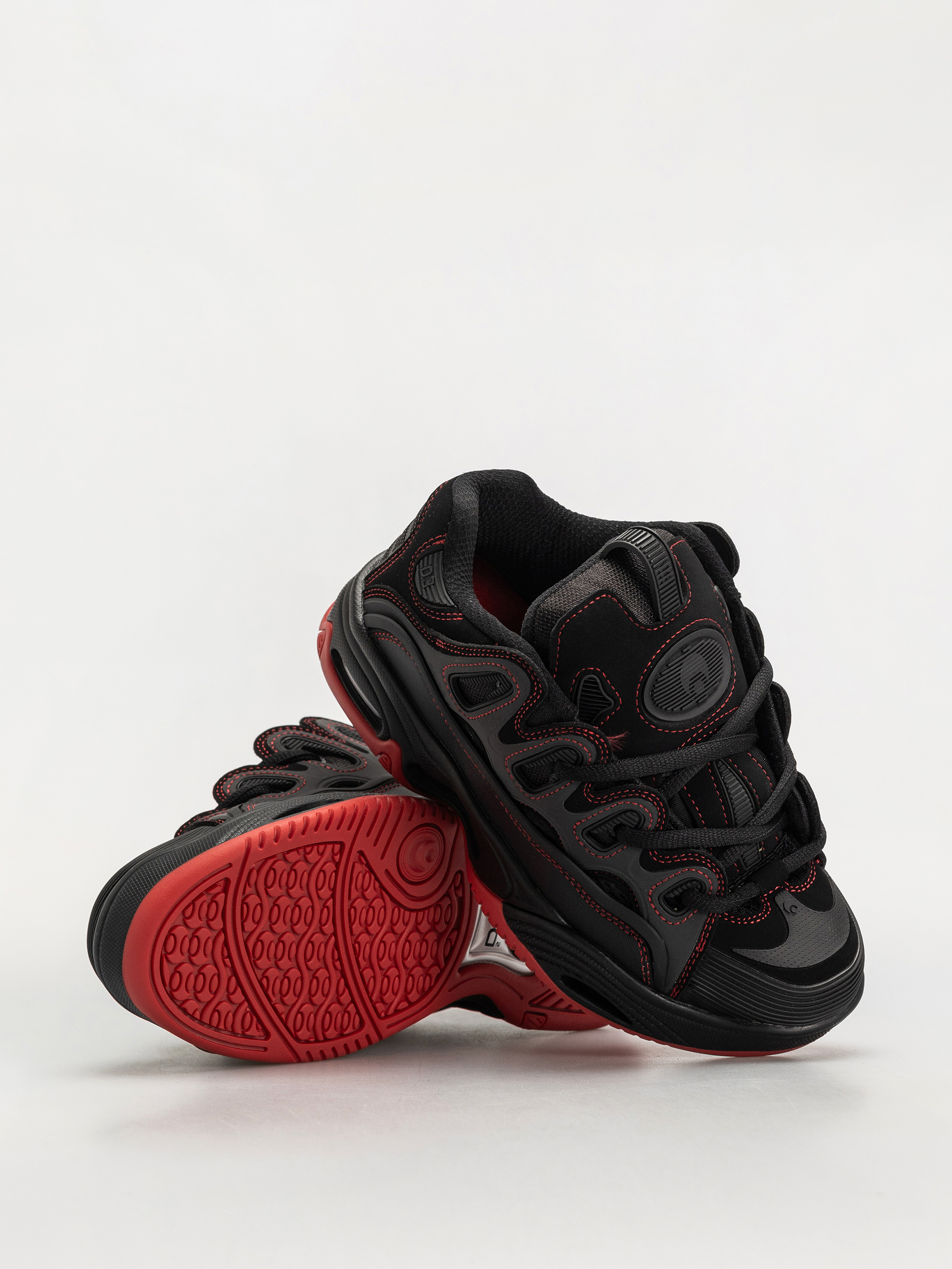 Osiris D3 2001 Shoes (black/red/red)