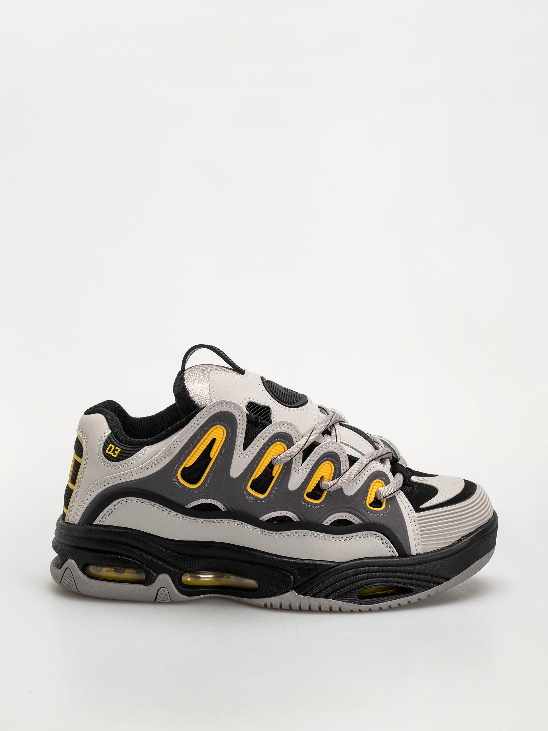 Osiris D3 2001 Schuhe (grey/black/yellow)