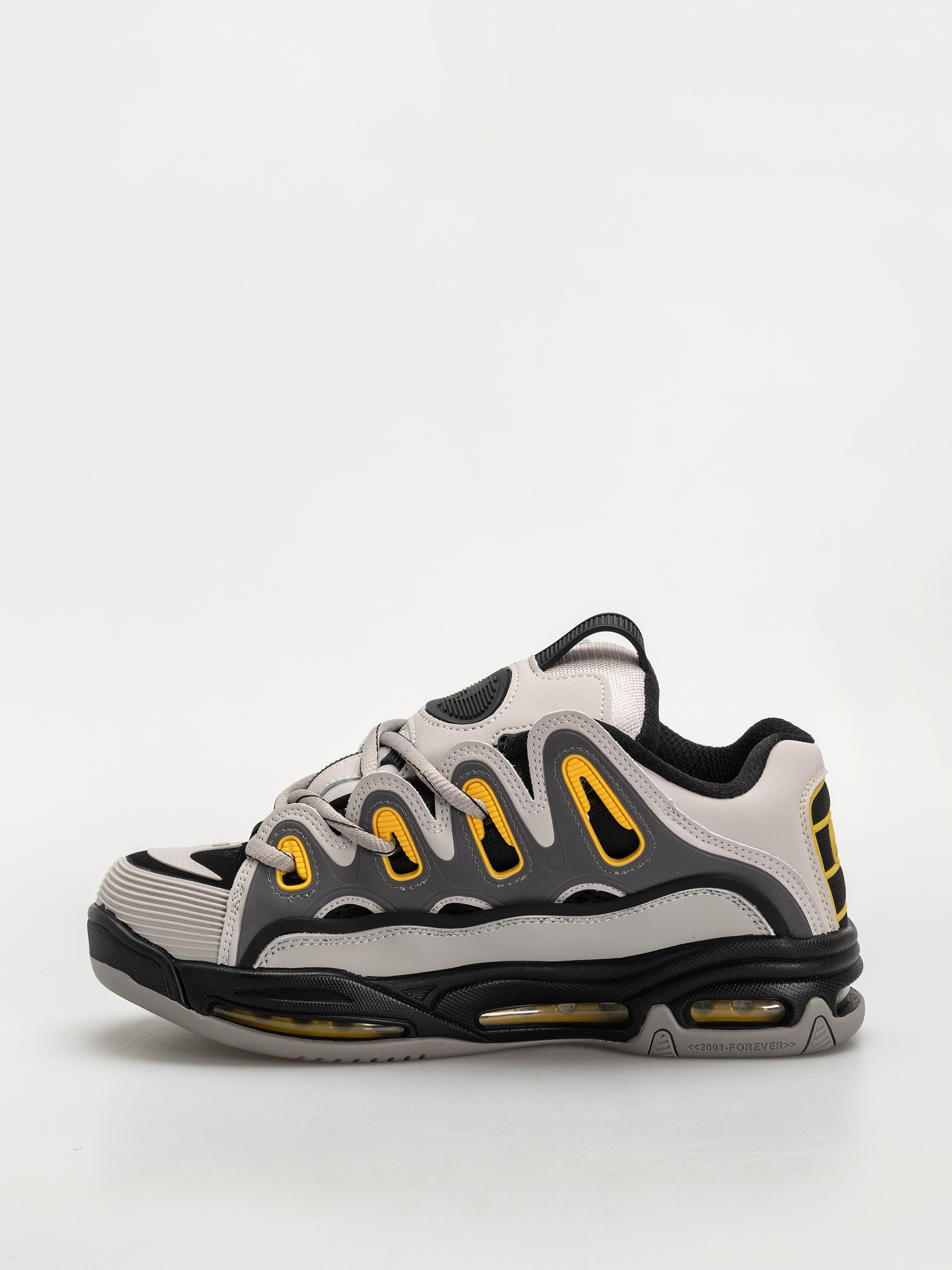 Osiris D3 2001 Shoes (grey/black/yellow)