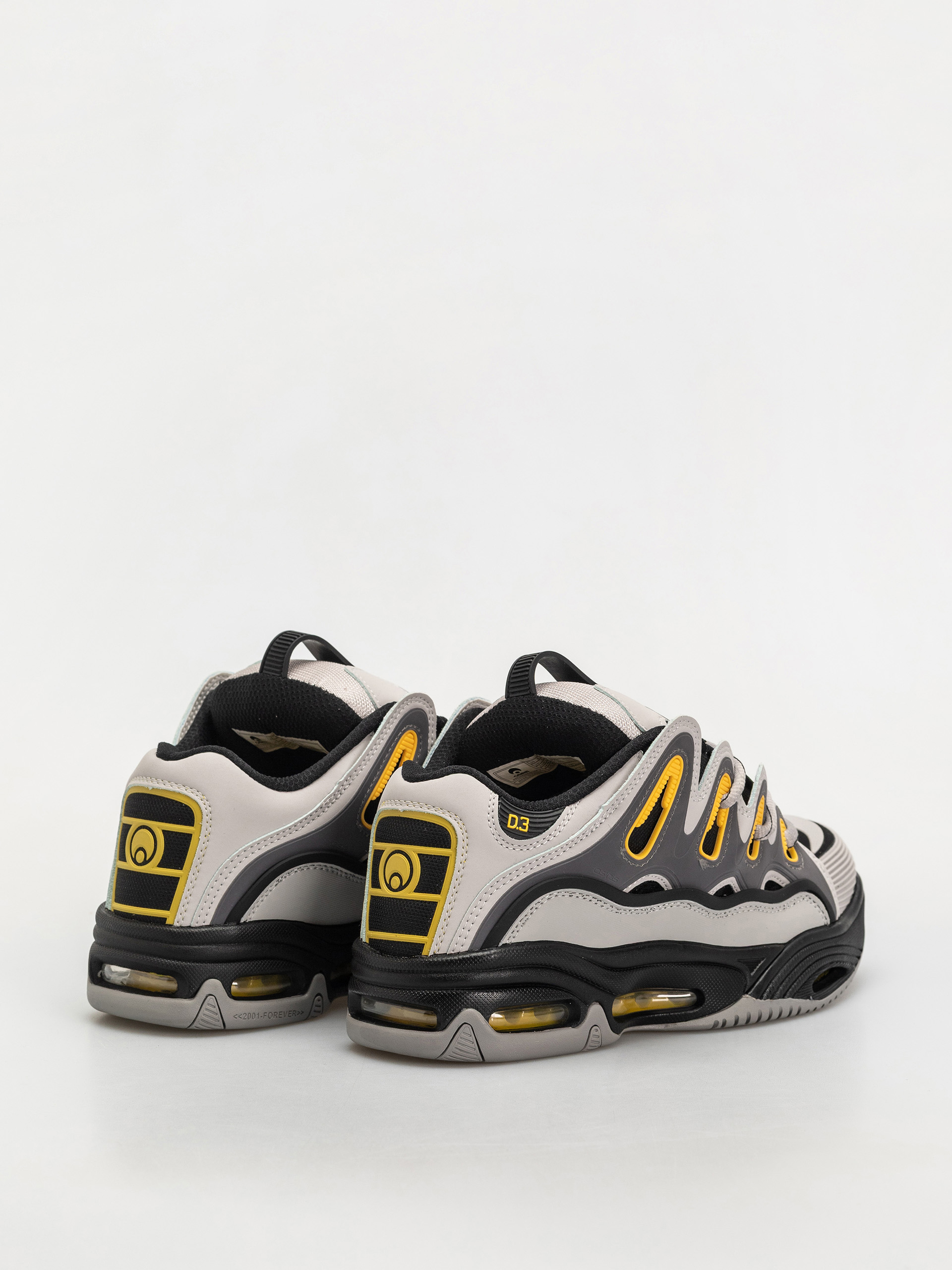 Osiris D3 2001 Shoes (grey/black/yellow)