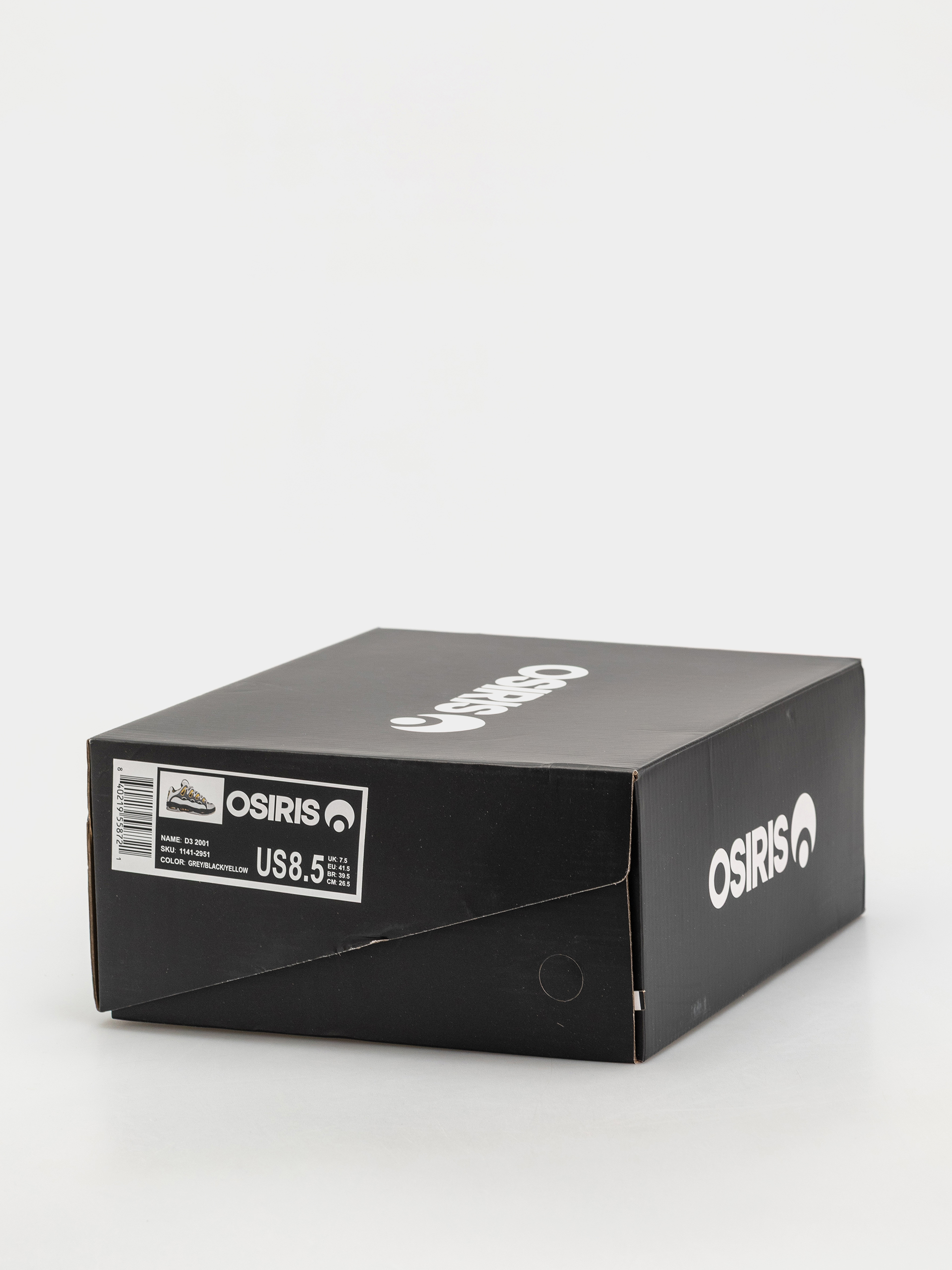 Osiris D3 2001 Shoes (grey/black/yellow)