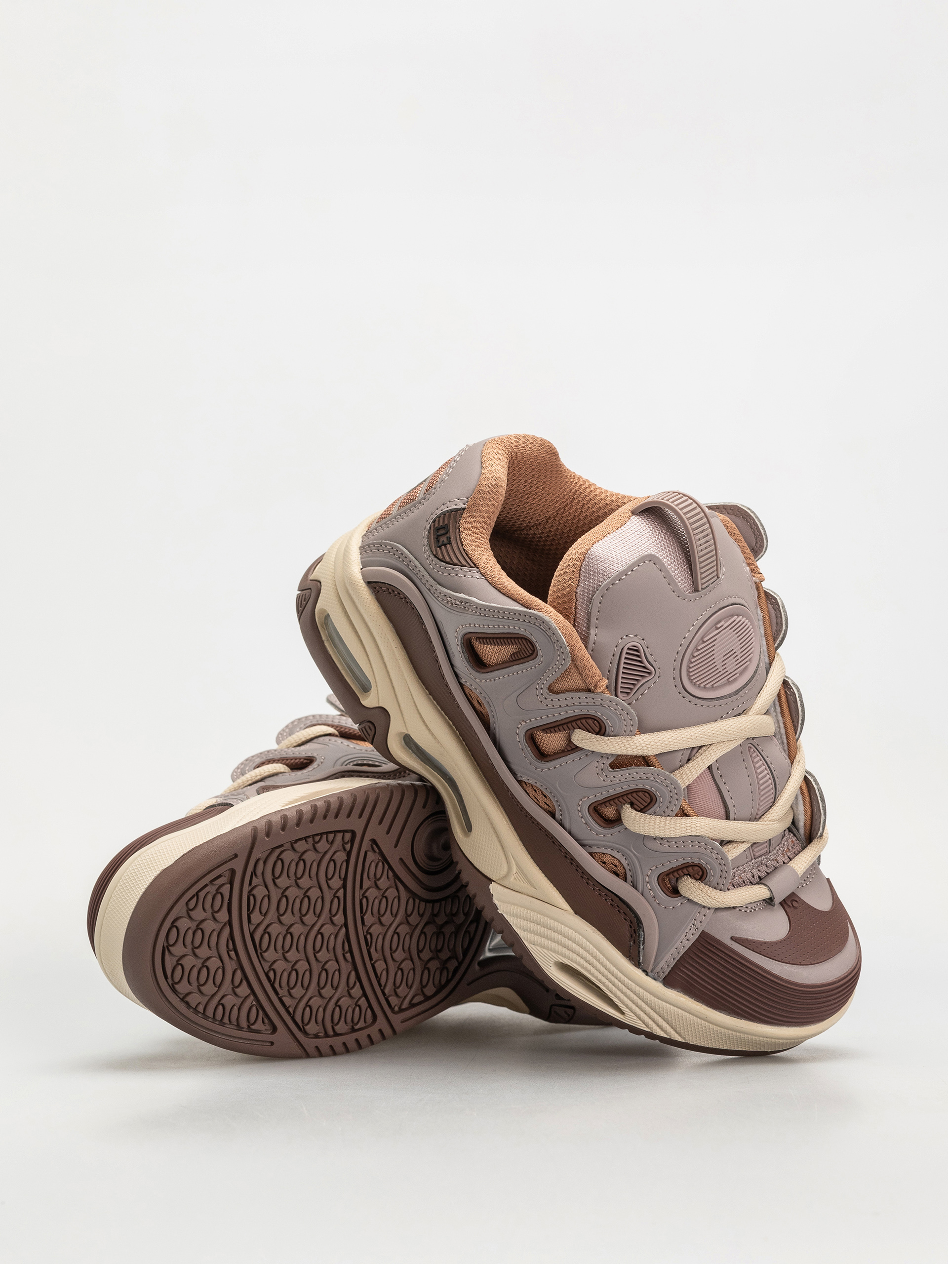 Osiris D3 2001 Shoes - brown (tan/plum/lilac)