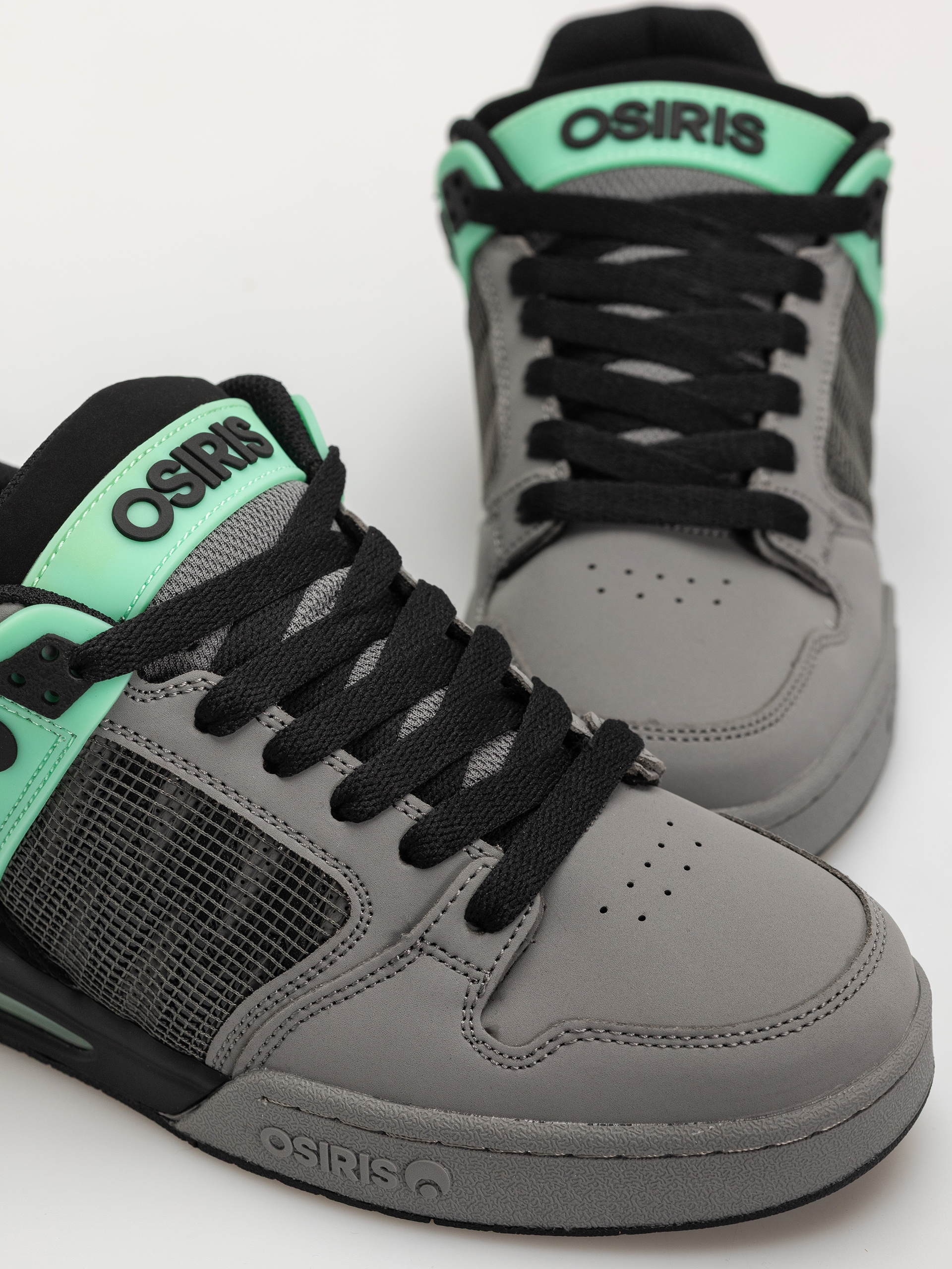 Osiris Pixel Schuhe (blk/chr/grn glow)